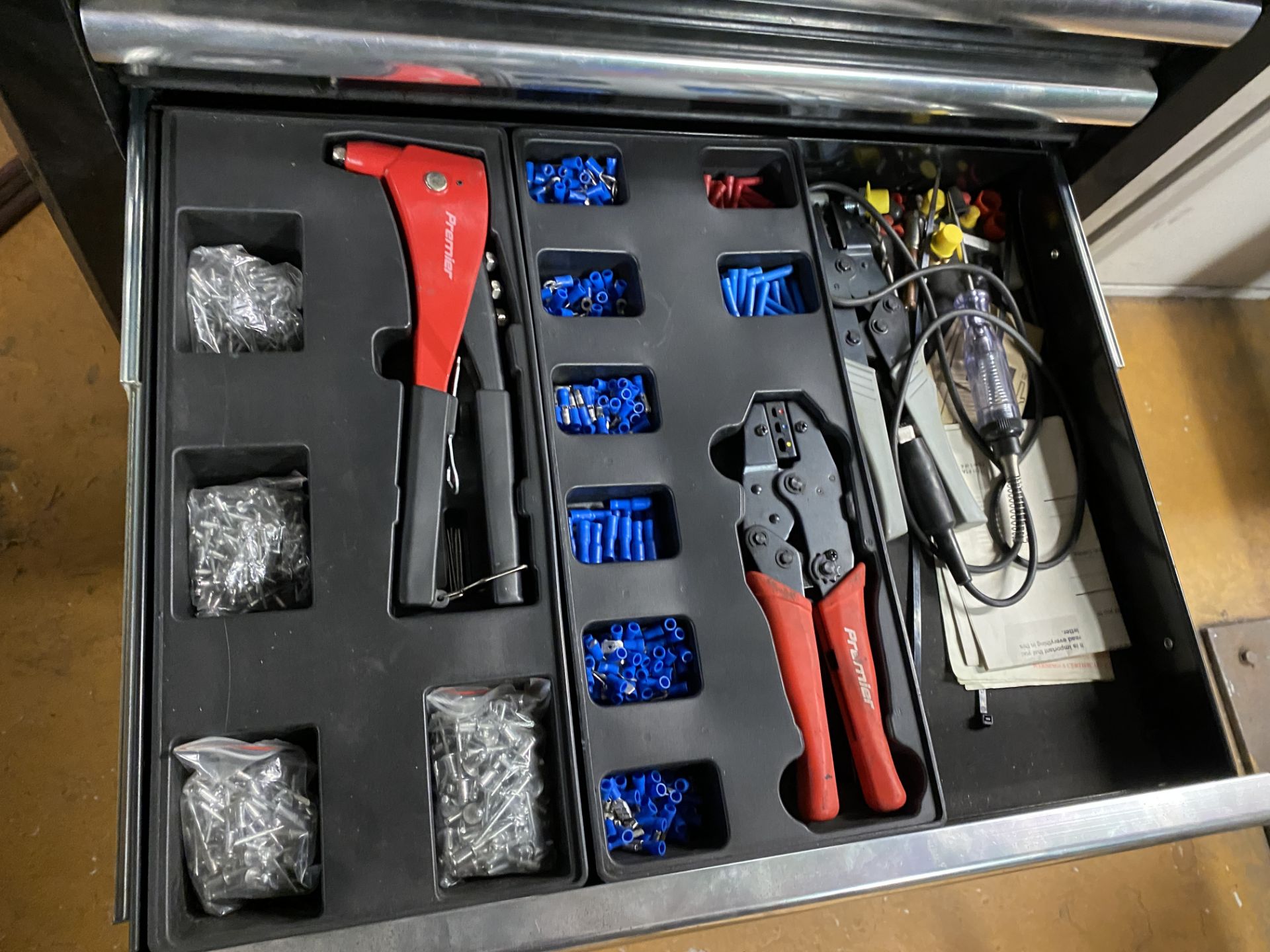 Sealey SuperLine Pro Multi Drawer Tool Chest with Comprehensive Tool Kit, Comprising Sockets, Ratche - Image 15 of 21