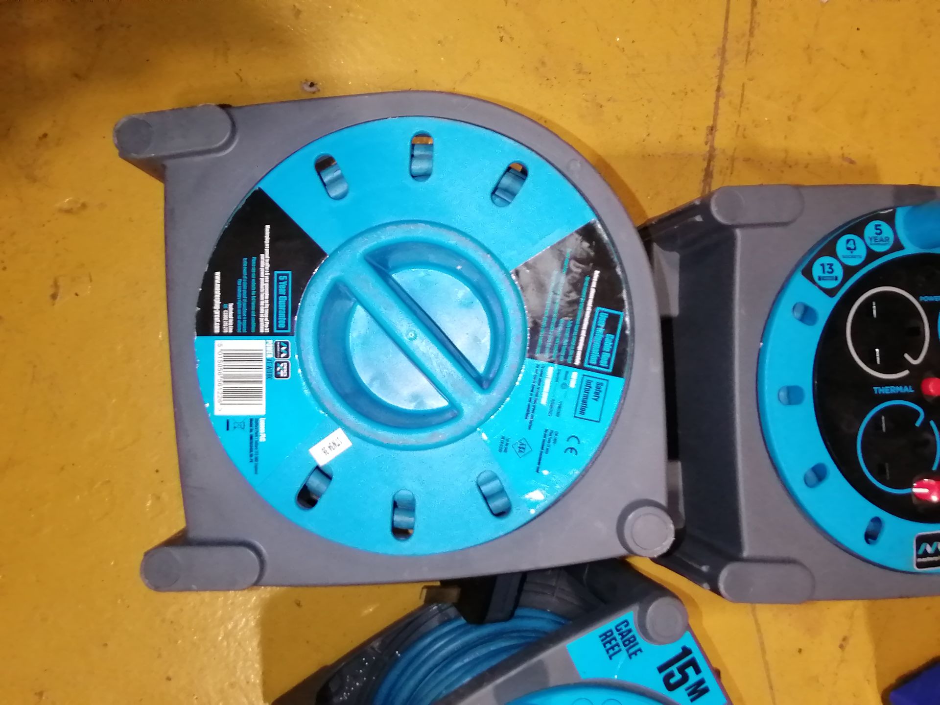 3: Master Plug 15m Cable Reels - Image 5 of 5