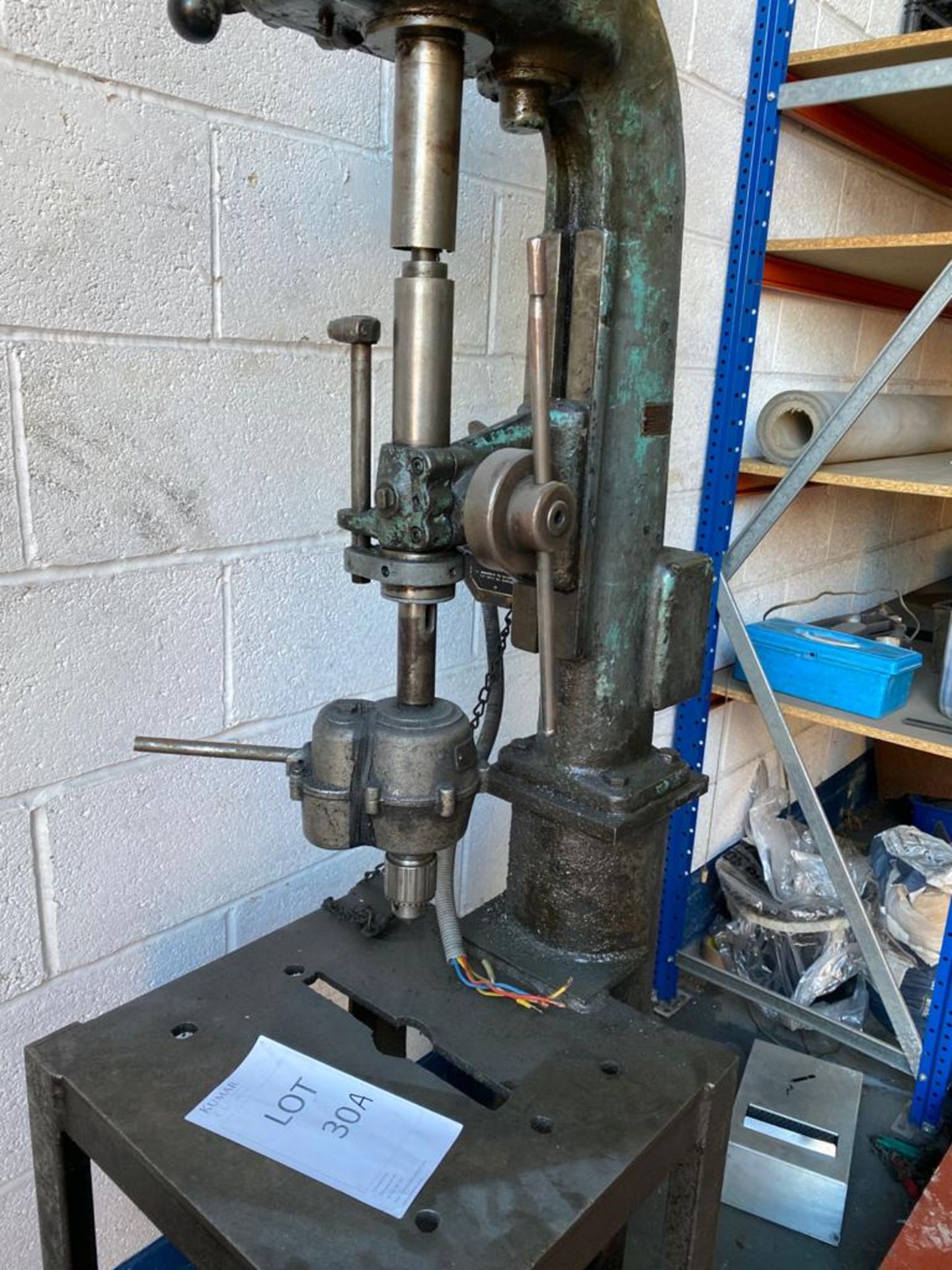 Corana Floor Standing Pillar Drill 3Phase - Collection Only Thursday 4th February 2021 - Image 4 of 10