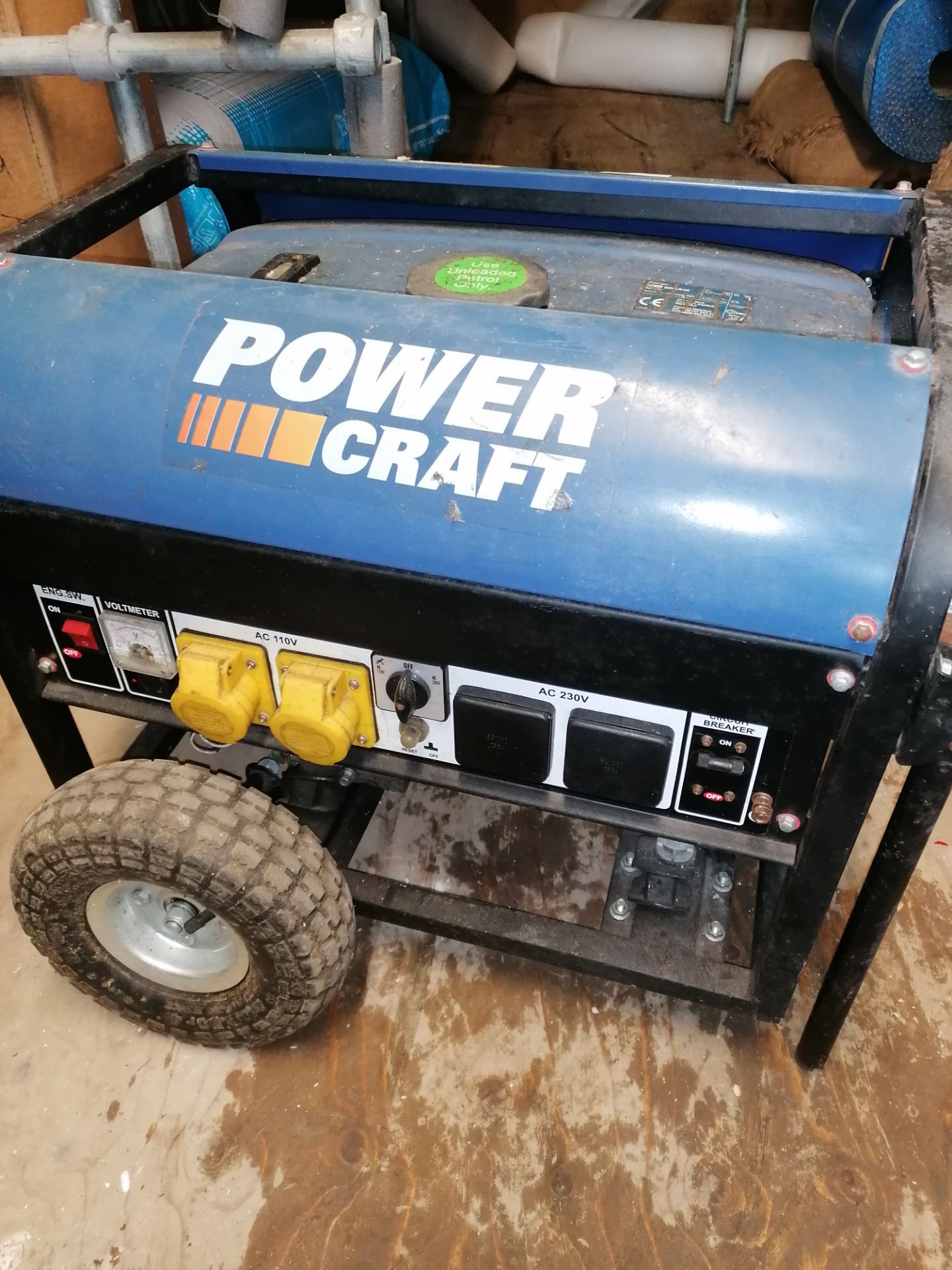 Powercraft 4288 Petrol Generator Model Number pc2800LR/08