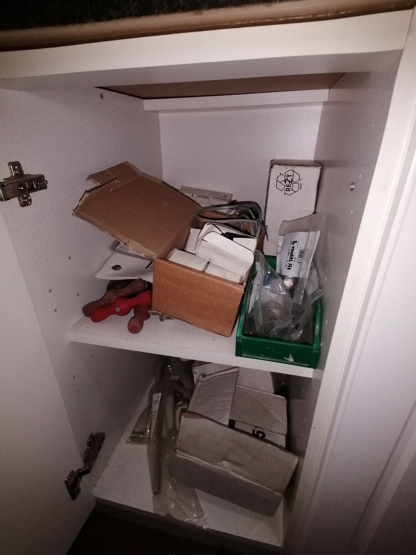 Contents only of starage cupboards as shown - Image 3 of 30