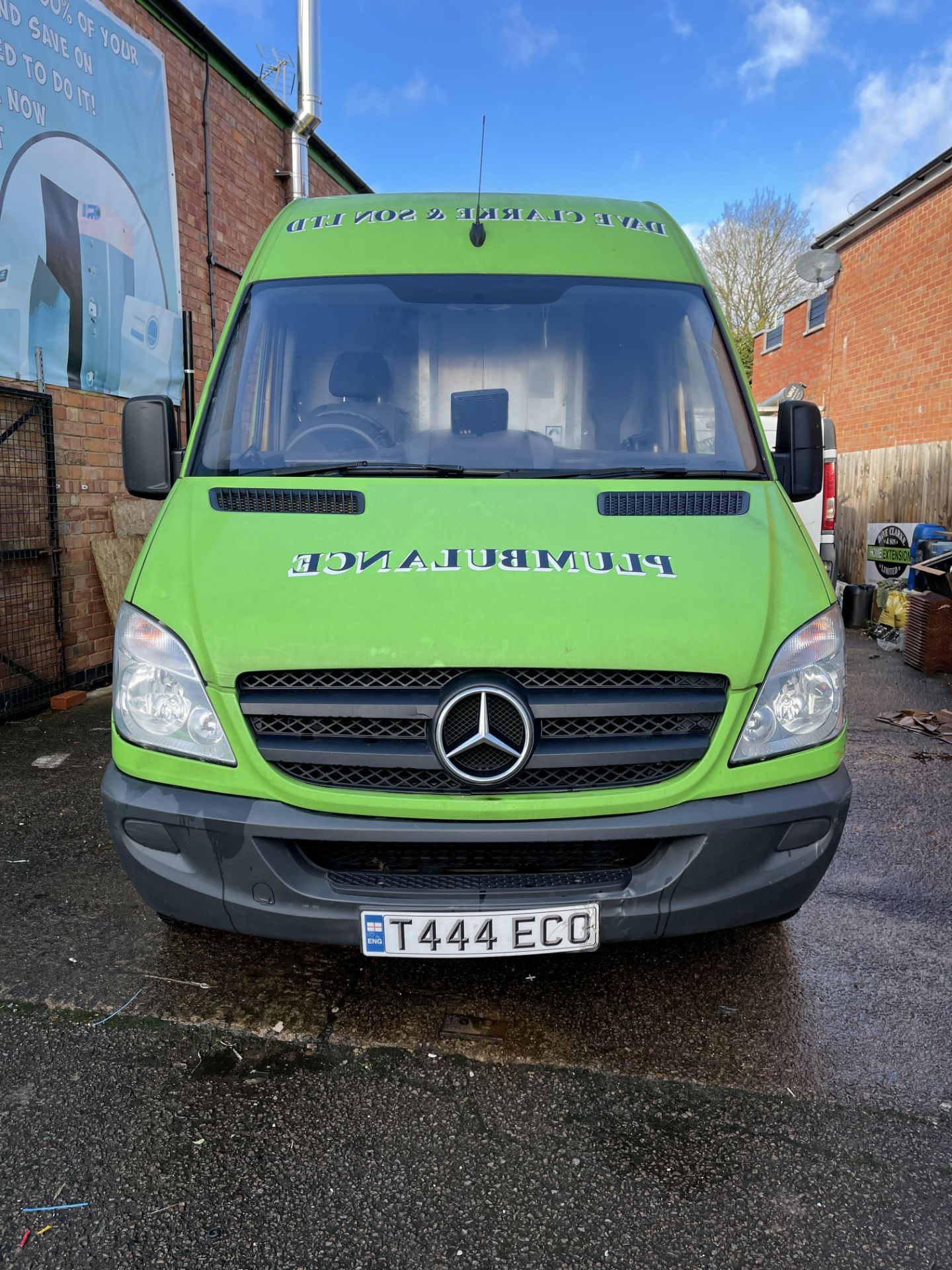 Mercedes Sprinter 313CDi, 2,143cc Diesel, 6 Speed Manual, MWB Panel Van, Registration No. T444