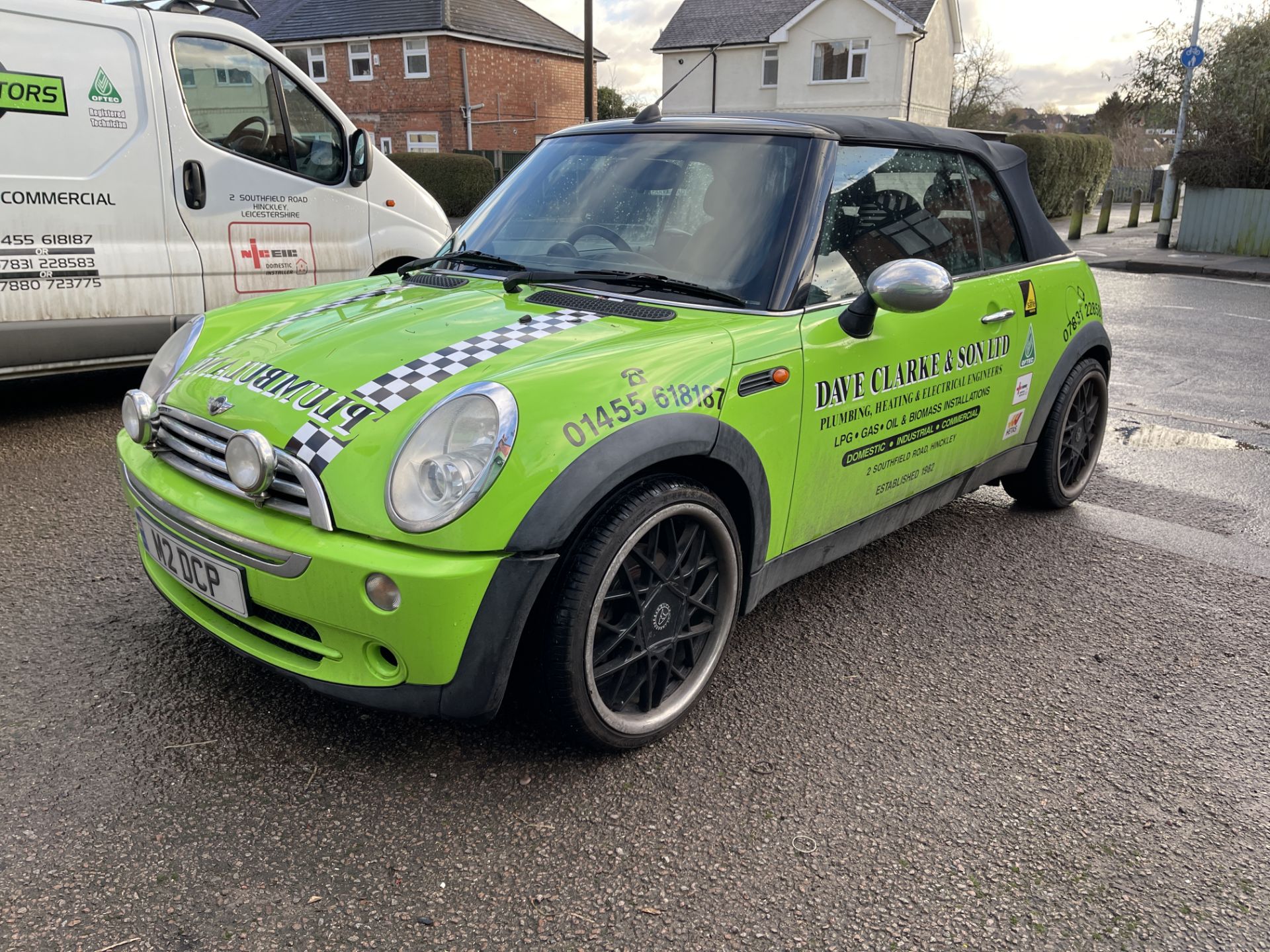 Mini Cooper 1,598cc Petrol, 5 Speed Manual Convertible, Registration No. M2DCP, First Plate GF06 OYH