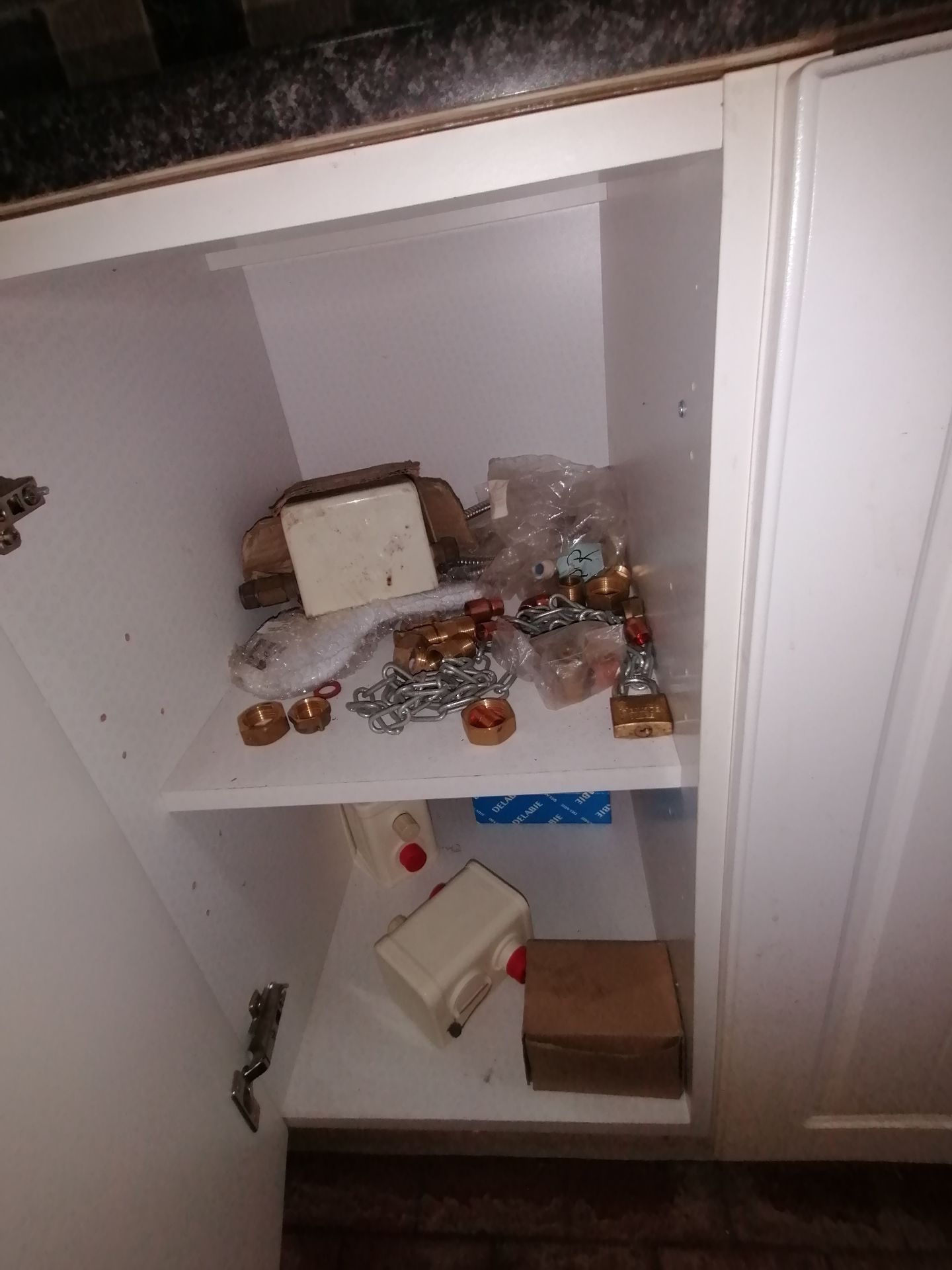 Contents only of starage cupboards as shown - Image 18 of 30