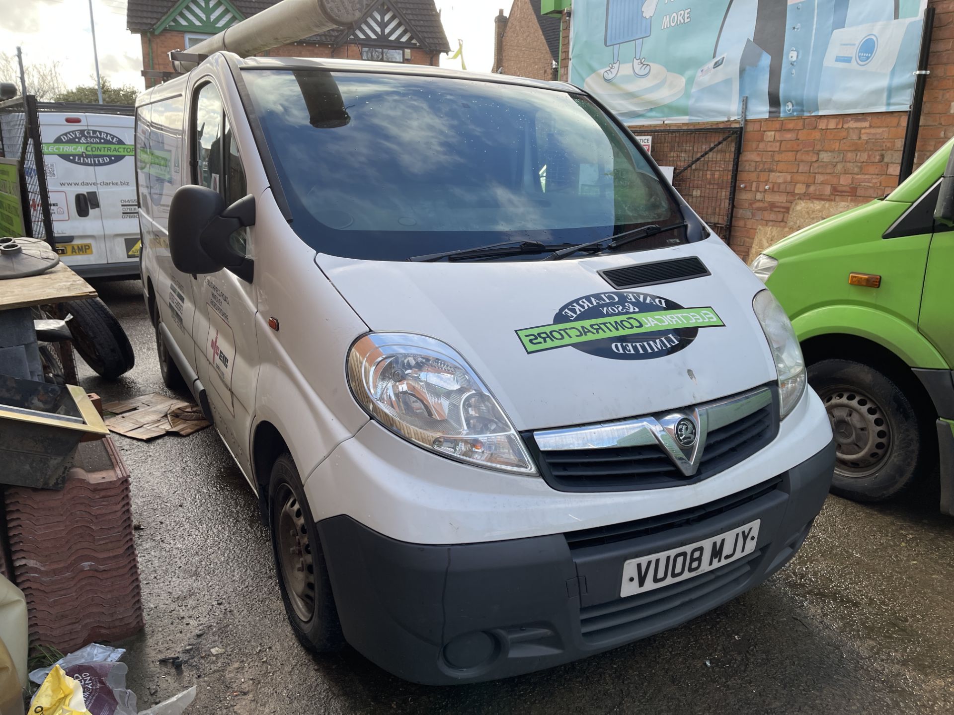 Vauxhall Vivaro 2700CDTI, 1,995cc Diesel, 6 Speed Manual SWB Panel Van, Registration No. VU08 - Image 3 of 30