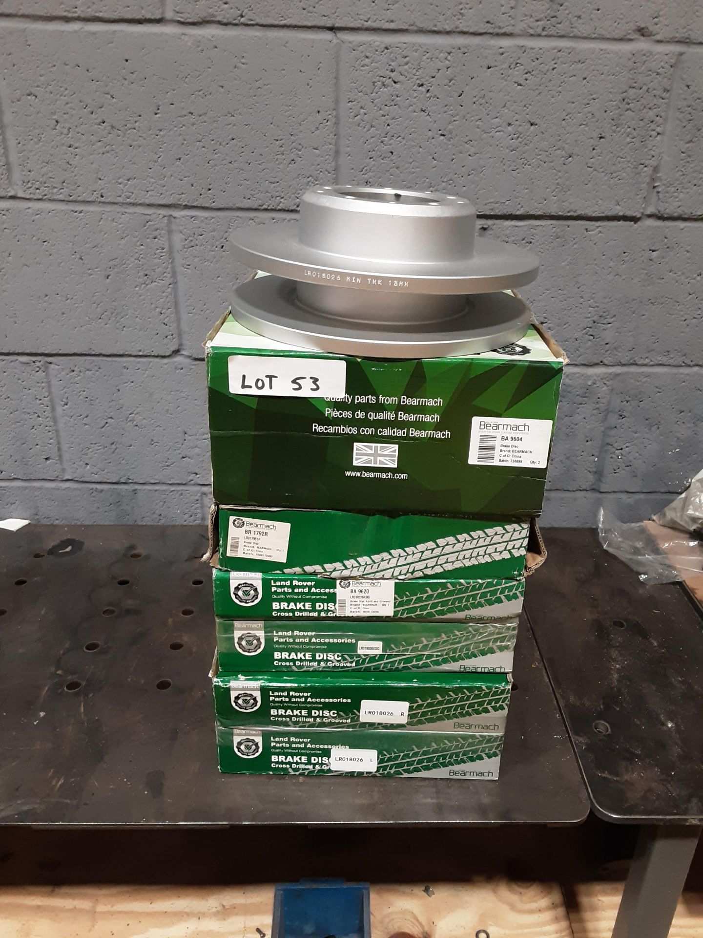 10 x Landrover Brake Discs