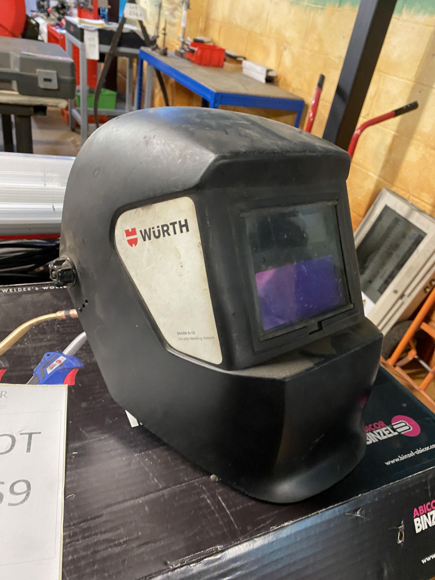 MB Evo Pro/MB Evo Welding Torch with Wurth Welding Helmet - Image 11 of 13