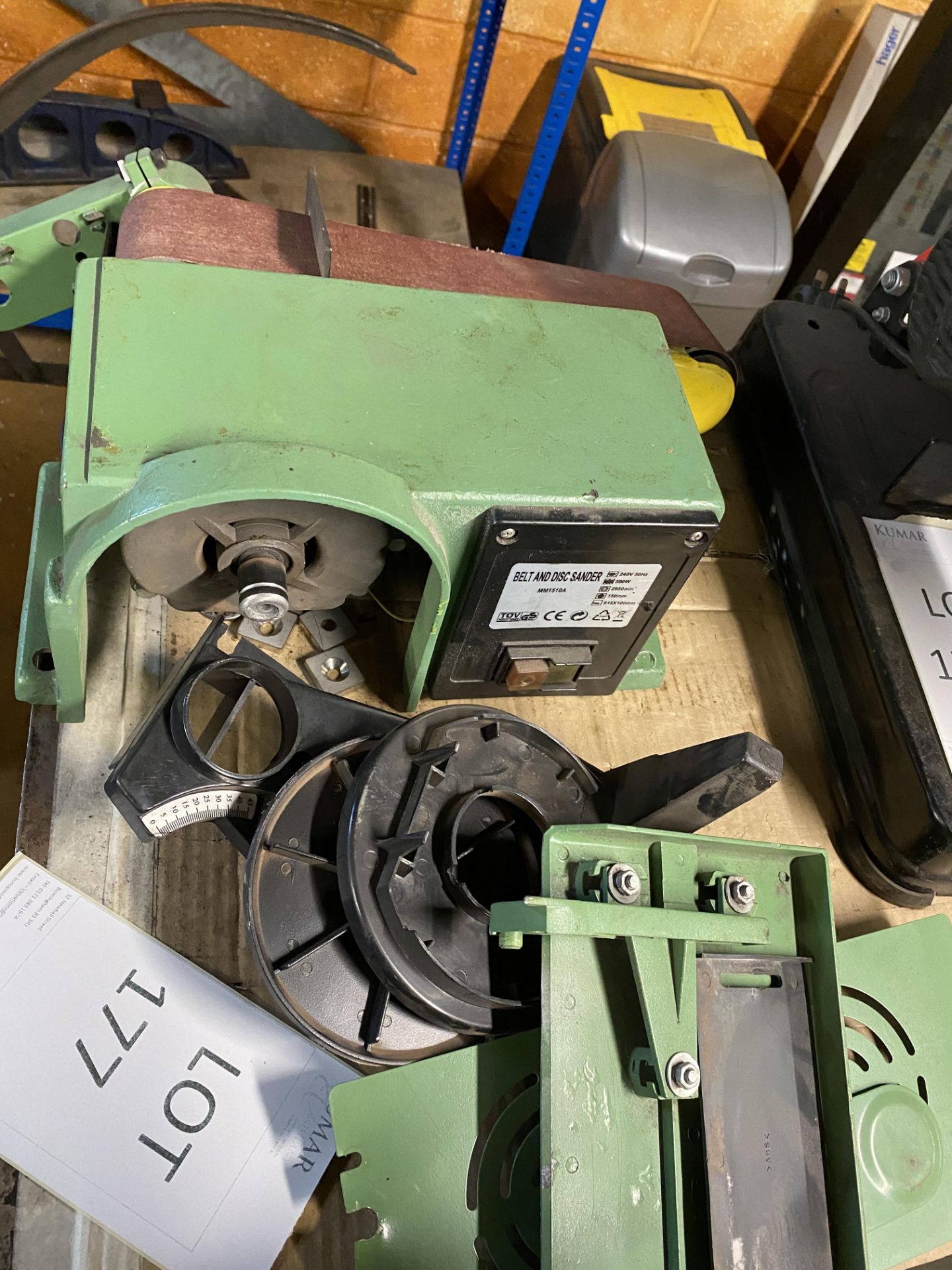 Warco Belt & Disc Sander MM1510A (Spares or Repairs)