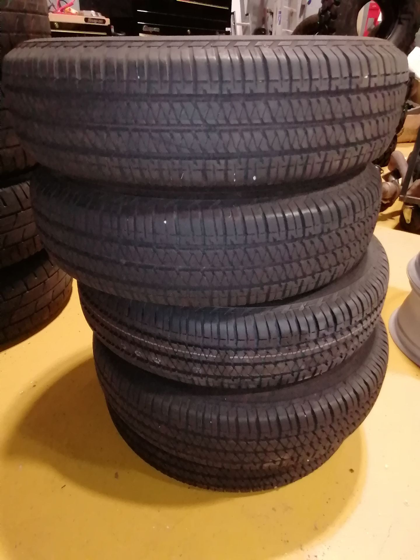 5: 195 80 R15 96S Bridgestone Dueler HT 684II DOT 2018 - Image 4 of 5