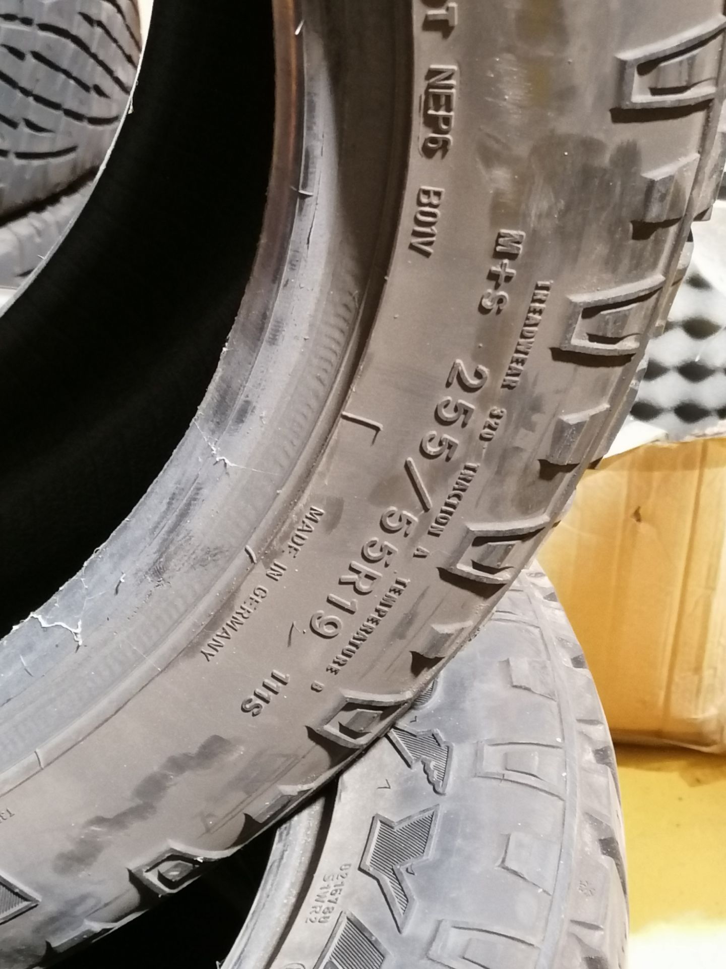 3: 255 55 R19 115 Goodyear Wrangler Duratrac DOT 09.13 - Image 3 of 6