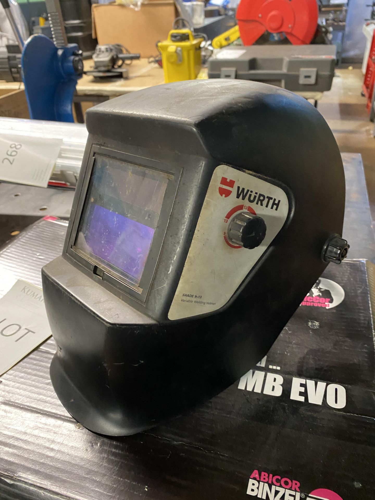 MB Evo Pro/MB Evo Welding Torch with Wurth Welding Helmet - Image 9 of 13