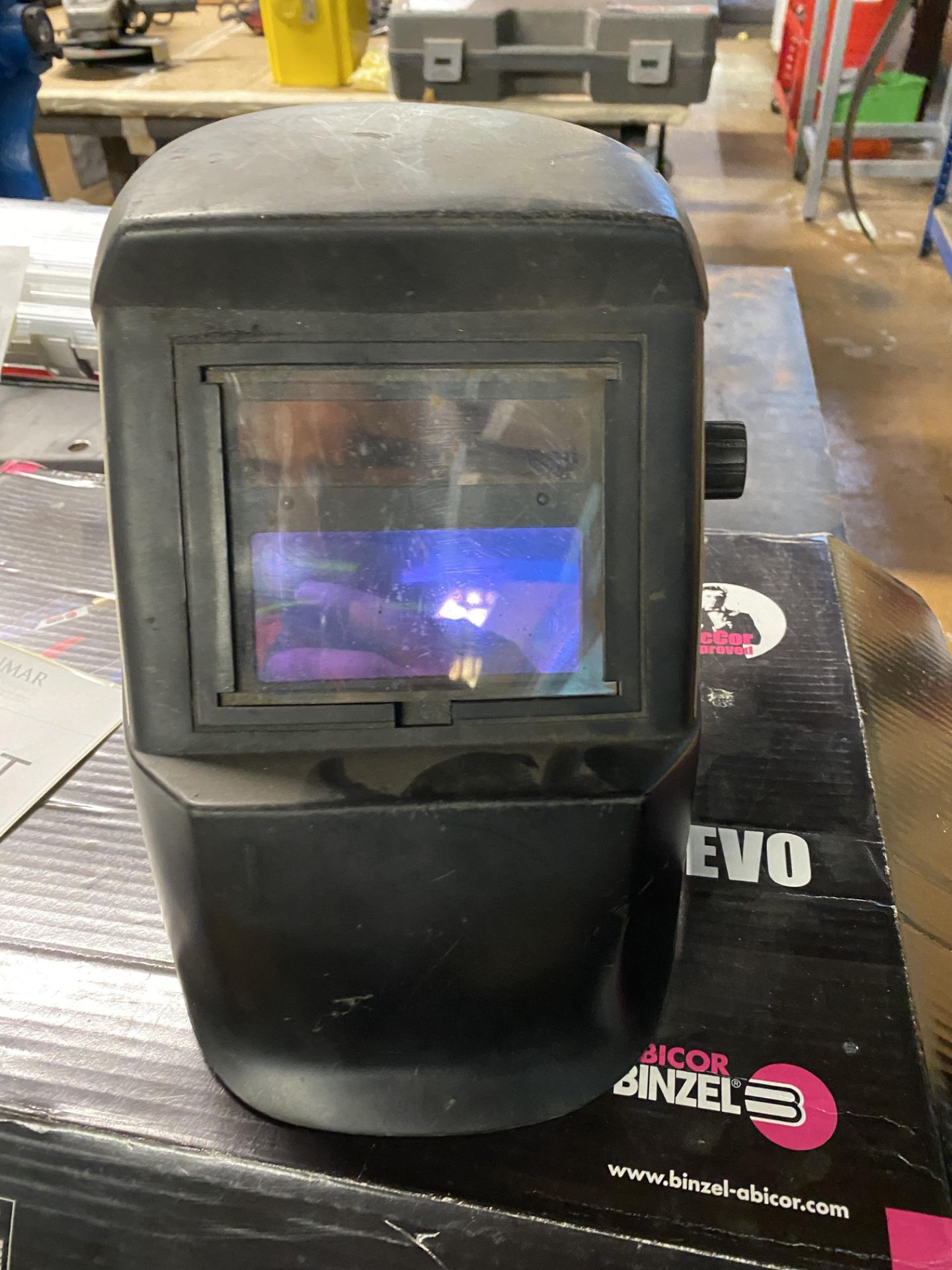 MB Evo Pro/MB Evo Welding Torch with Wurth Welding Helmet - Image 10 of 13