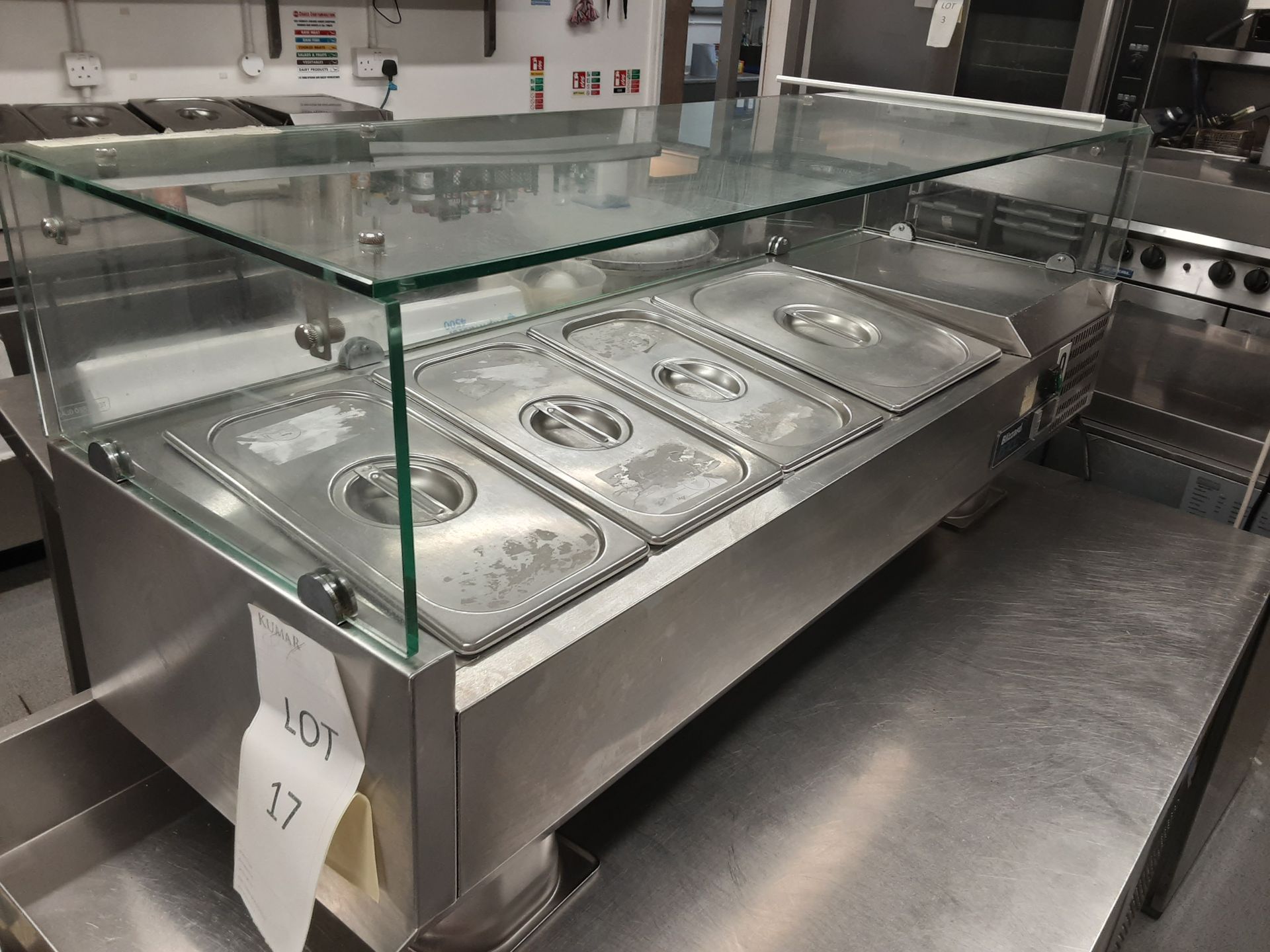 Blizzard TOP1200CR Refrigerated Preparation Top serial No 3AA3AR17223100017 Manufactured 08/2017 - Image 3 of 5