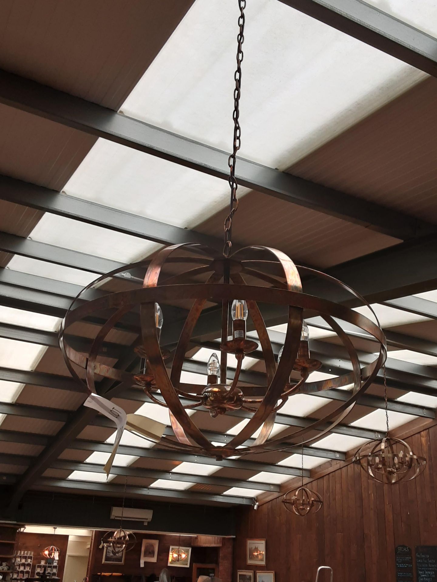 Large Pendant Light Fitting - Image 4 of 4