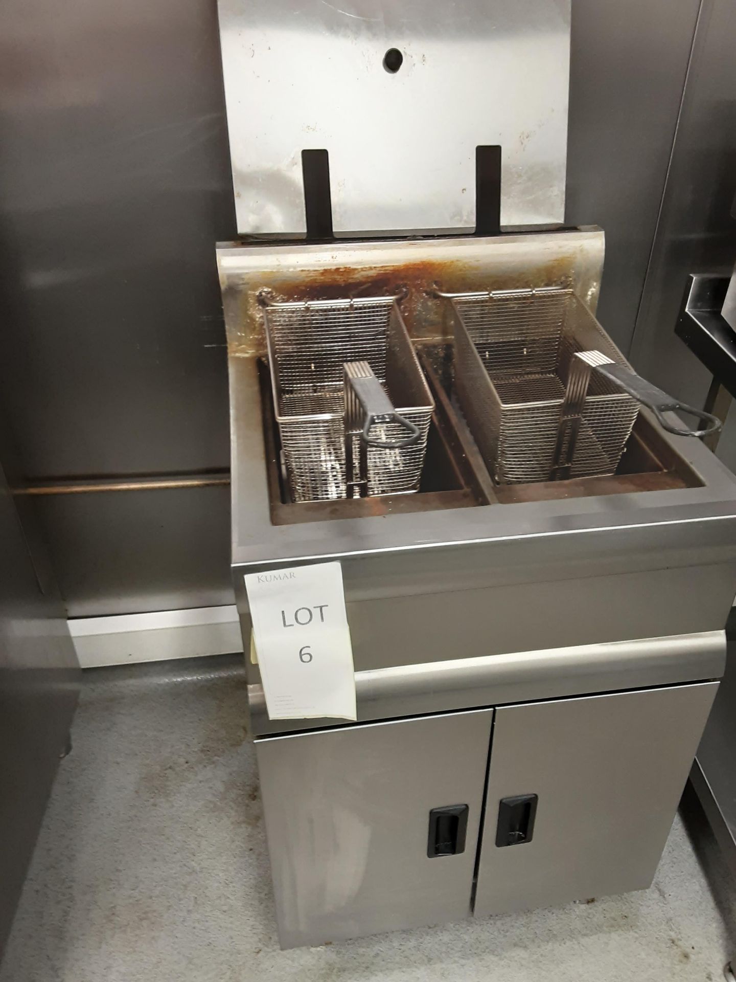 Lincat Gas Free standing deep fat fryer - Image 3 of 4