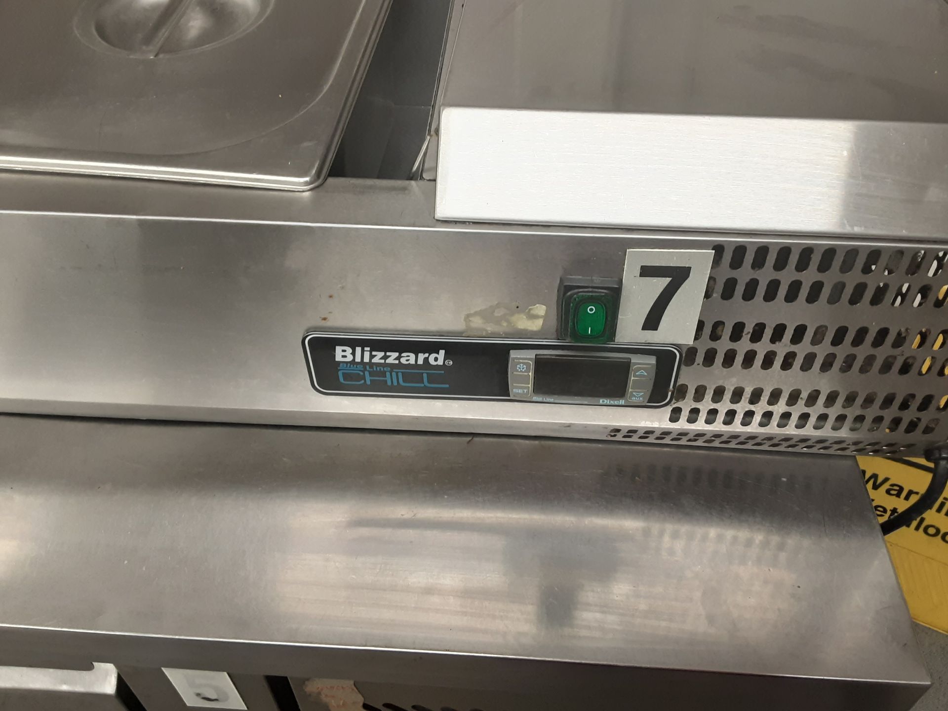 Blizzard TOP1500CR Refrigerated Topping Unit Serial No 3AA7PTLA21200R1718440005 Manufactured 08/ - Image 2 of 4