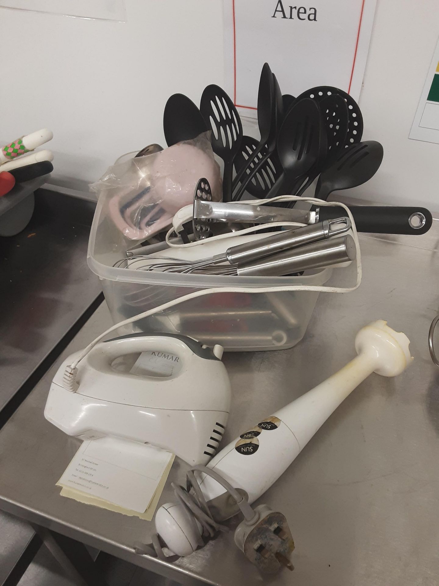 2x Food Mixers and Assorted Kitchen Utensils - Image 3 of 4