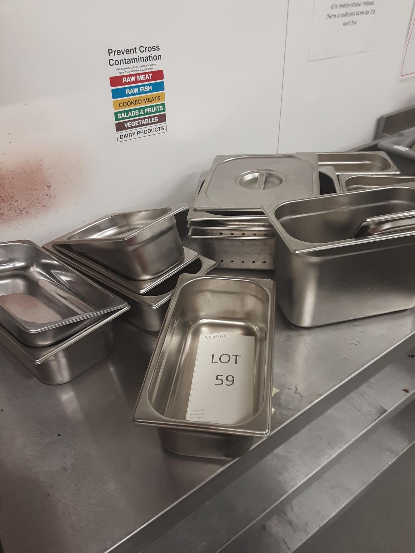 Assorted Bain Marie Pots and Lids - Image 2 of 3