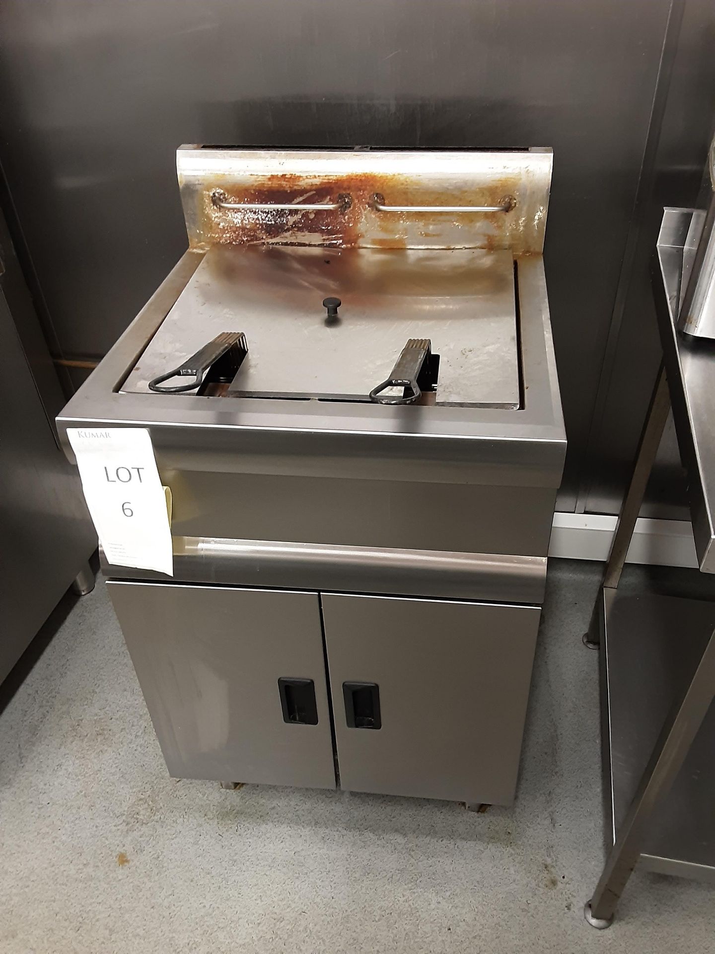 Lincat Gas Free standing deep fat fryer