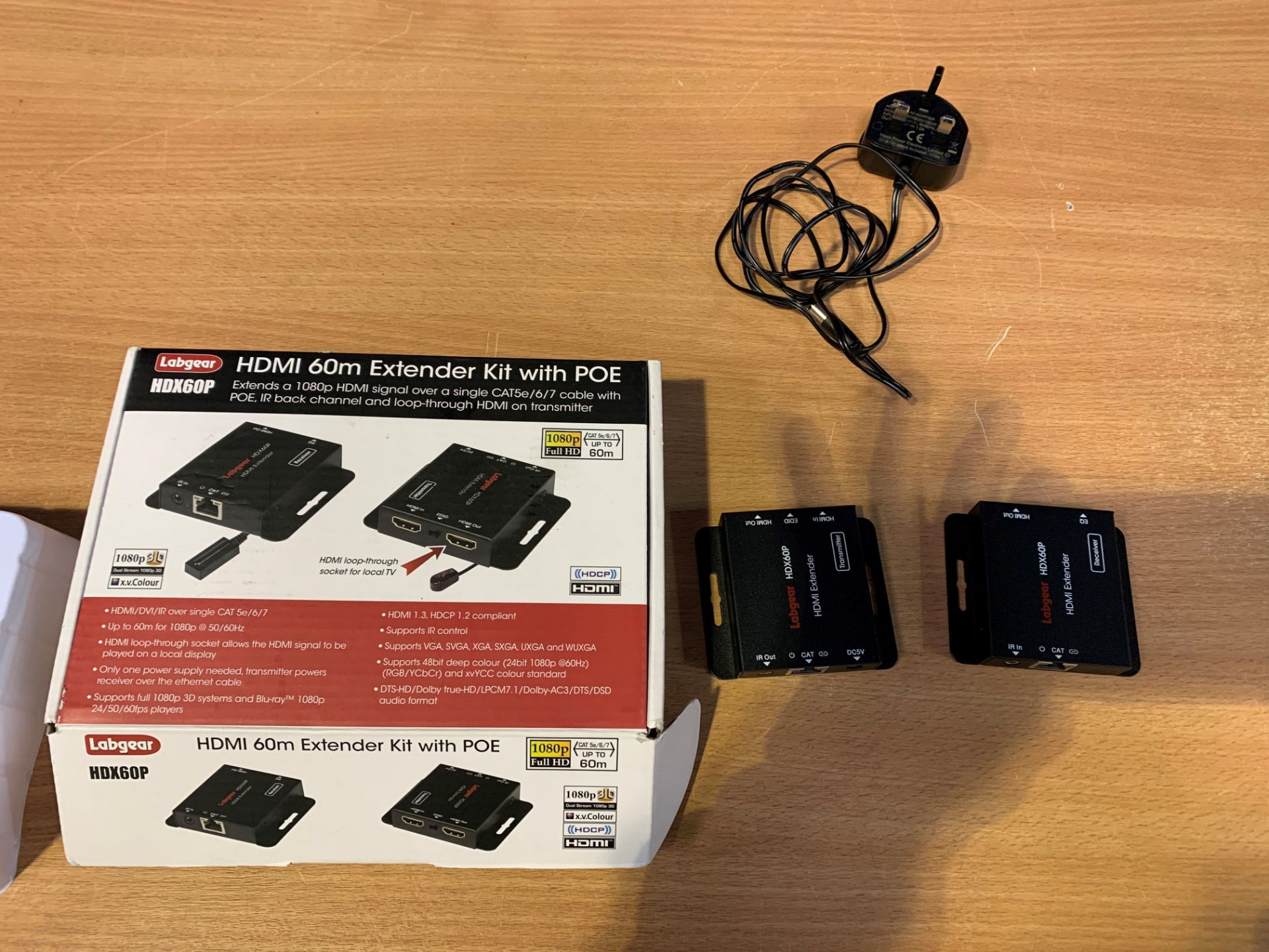 Labgear HDX60P HDMI Extender Kit with POE - Image 4 of 4