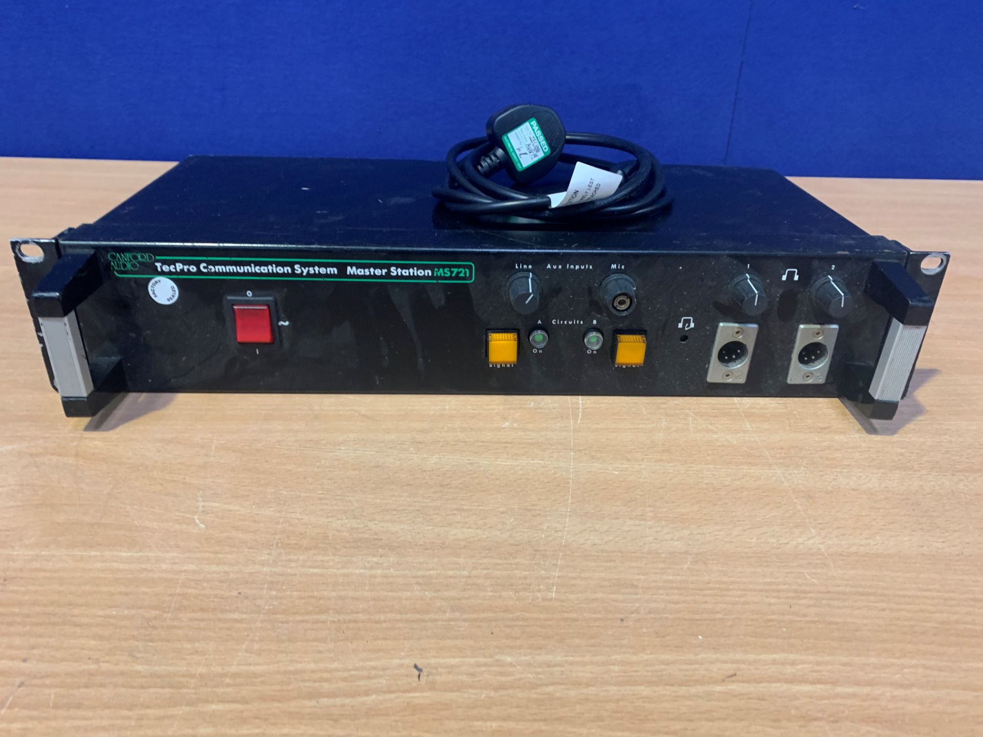 Tecpro Communication System Master Station MS721 - Image 3 of 3
