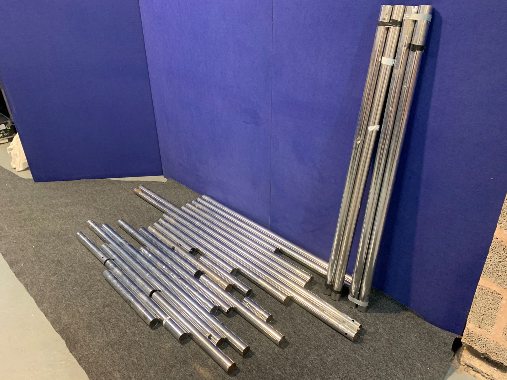 29 Chrome Poles - Various Lengths from 170-2000mm