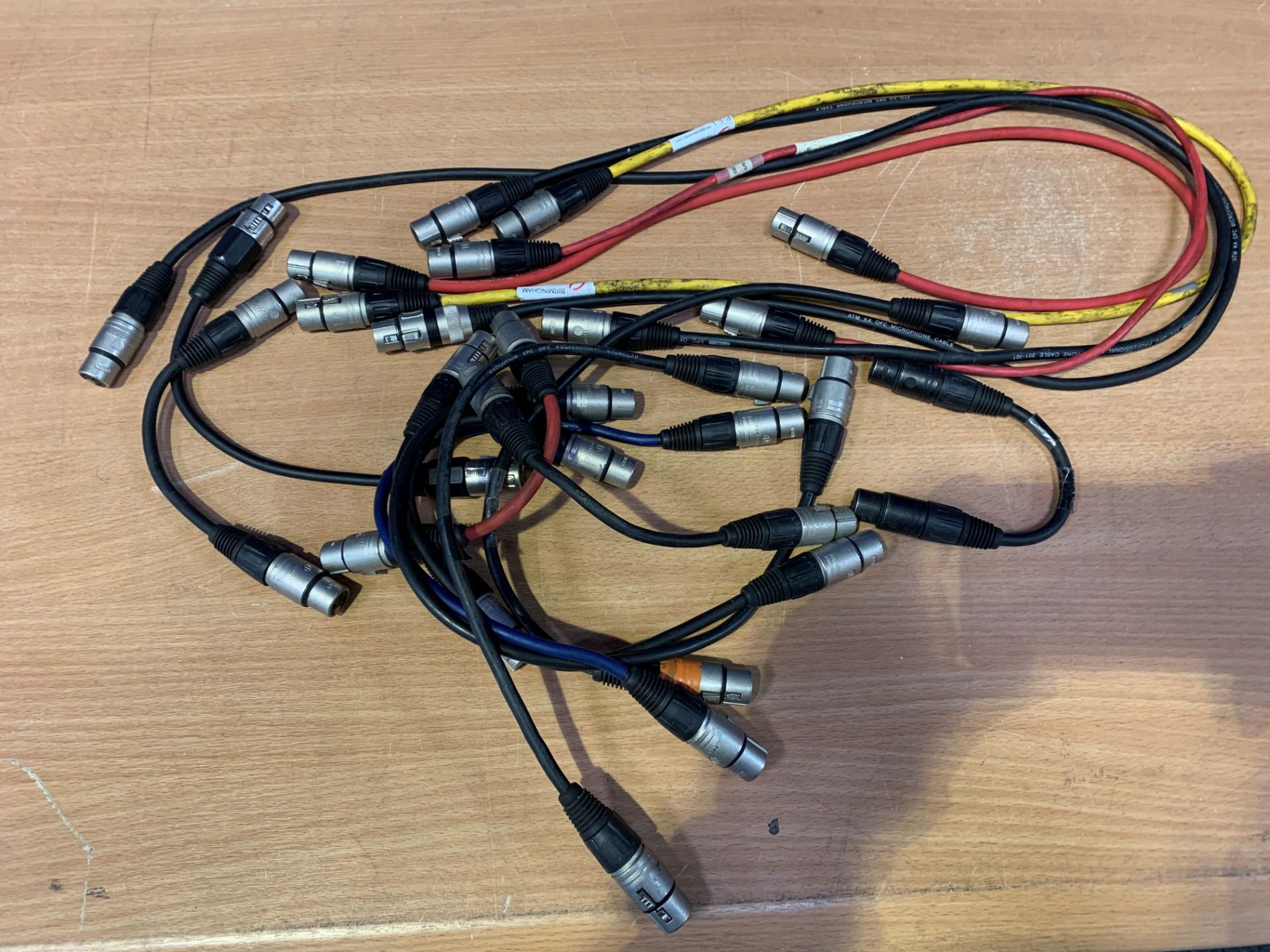 25 x F XLR-F XLR Cables