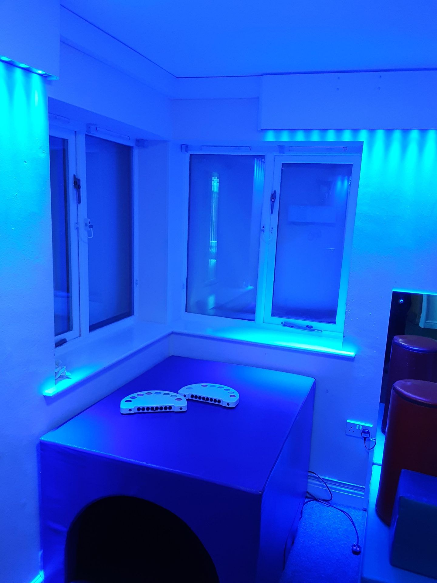 Contents of Sensory Room To Include SpaceKraft Light & Sound Therapy Station with Cushions, Lights & - Image 2 of 18