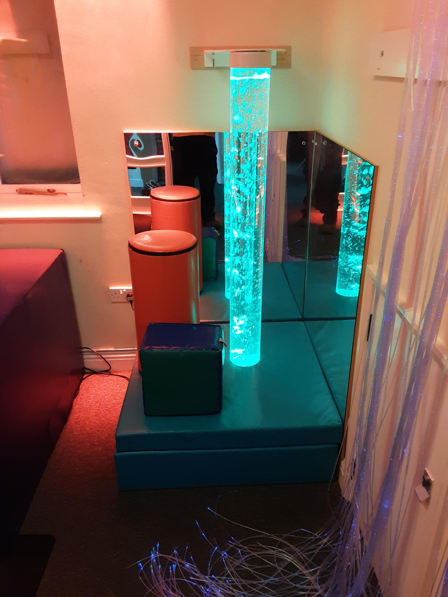 Contents of Sensory Room To Include SpaceKraft Light & Sound Therapy Station with Cushions, Lights & - Image 4 of 18