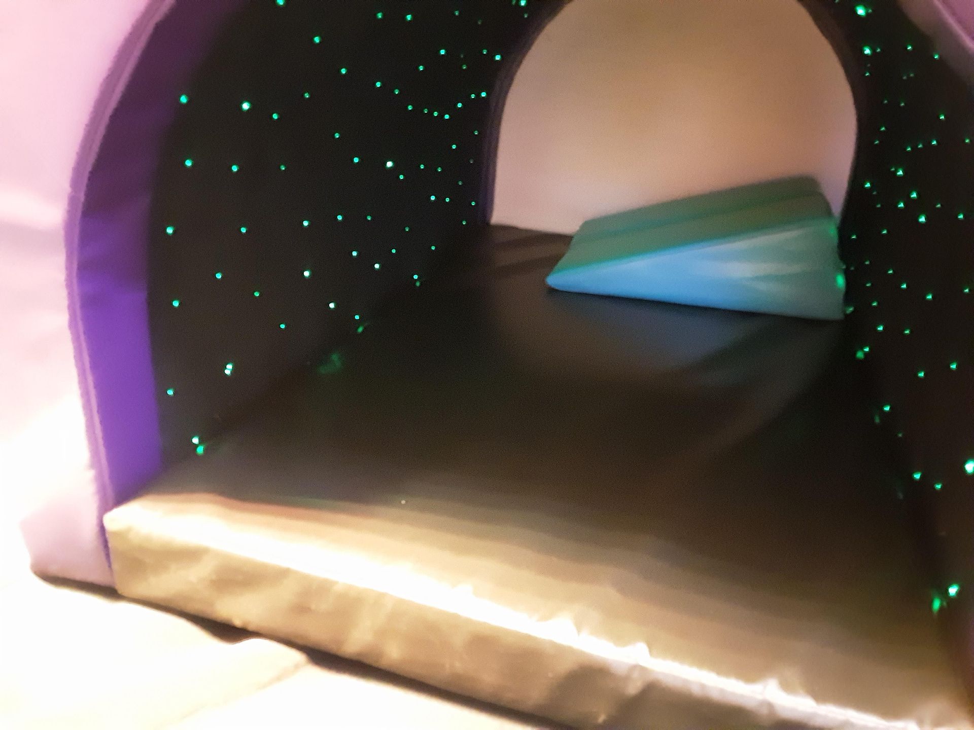 Contents of Sensory Room To Include SpaceKraft Light & Sound Therapy Station with Cushions, Lights & - Image 8 of 18