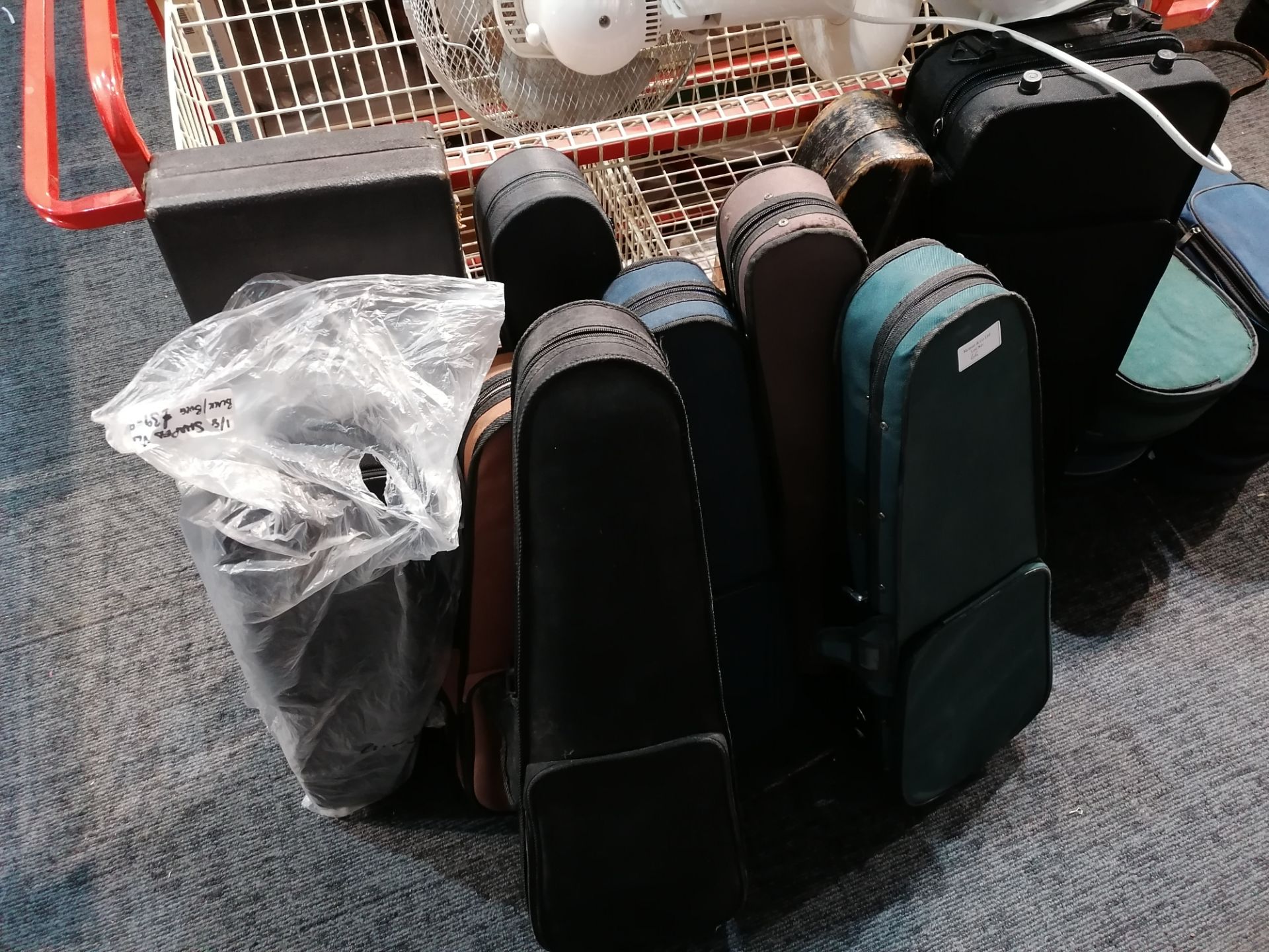 10: Various Empty Violin Cases (Used)