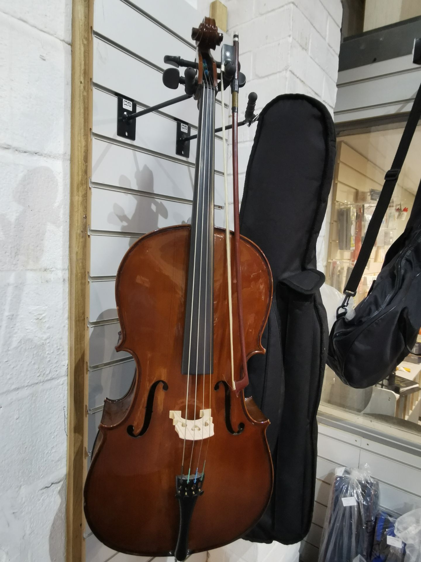 1/4 Hauer Violin with Case - Image 2 of 6