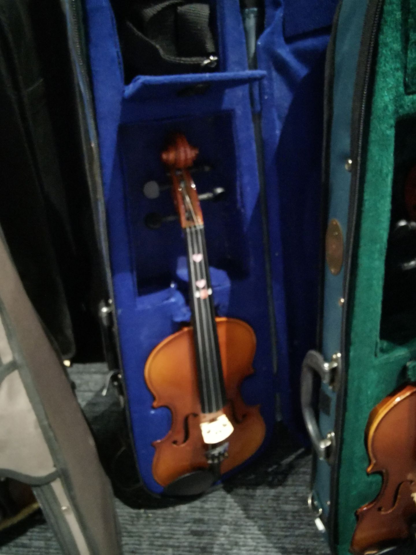 Various Used Violins With Cases (Approxmatley 10) - Image 10 of 16