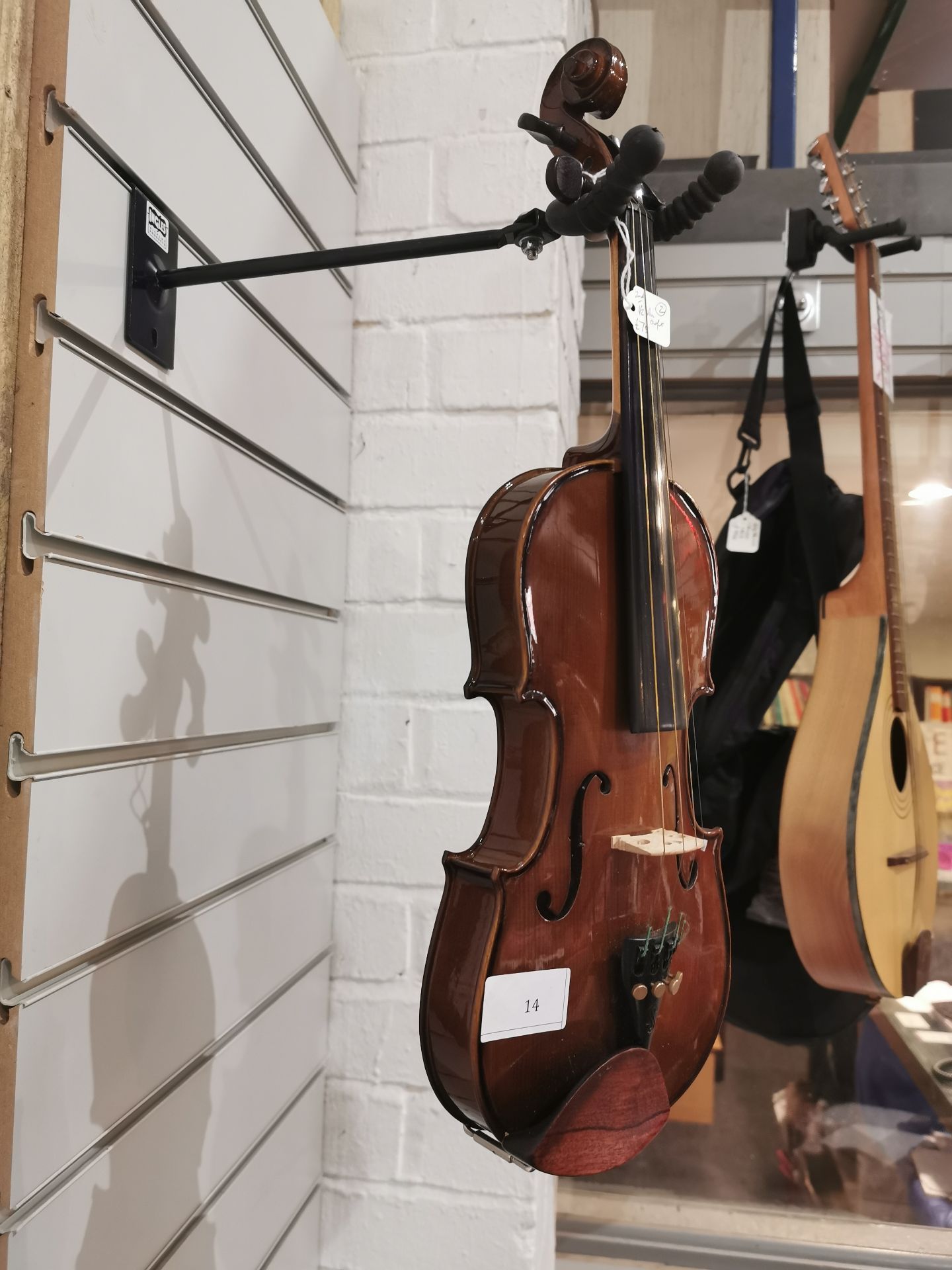 1/2 Violin Outfit with Hidersine Case & Bow - Image 3 of 12