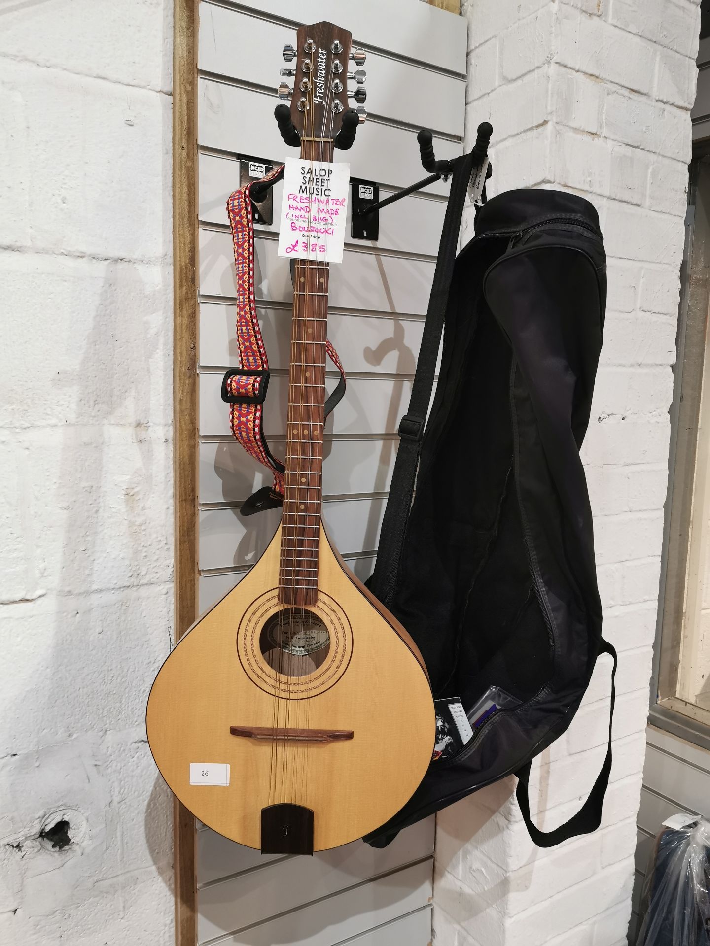 Fresh Water Handmade Bouzouki With Case RRP £385