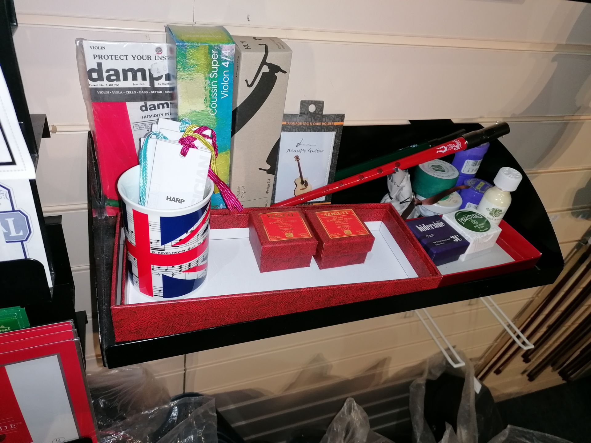 Variety of Violin Strings, Beaters & Mallets. Various Musical equipment & Musical Cards with Stand. - Image 3 of 13
