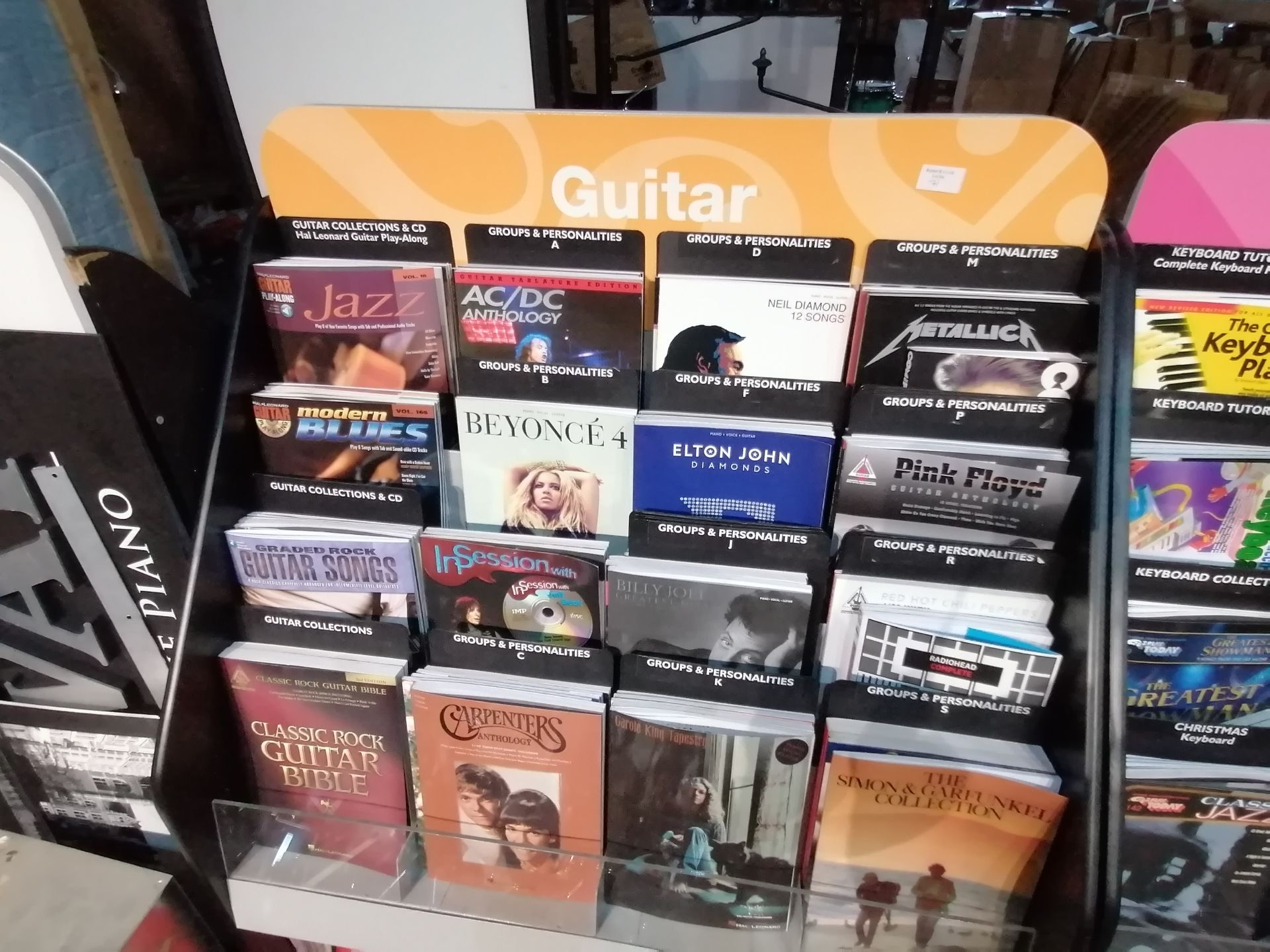 Various Guitar Books & Browser