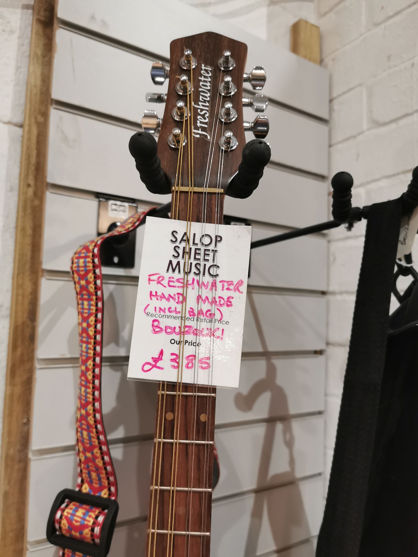 Fresh Water Handmade Bouzouki With Case RRP £385 - Image 7 of 8