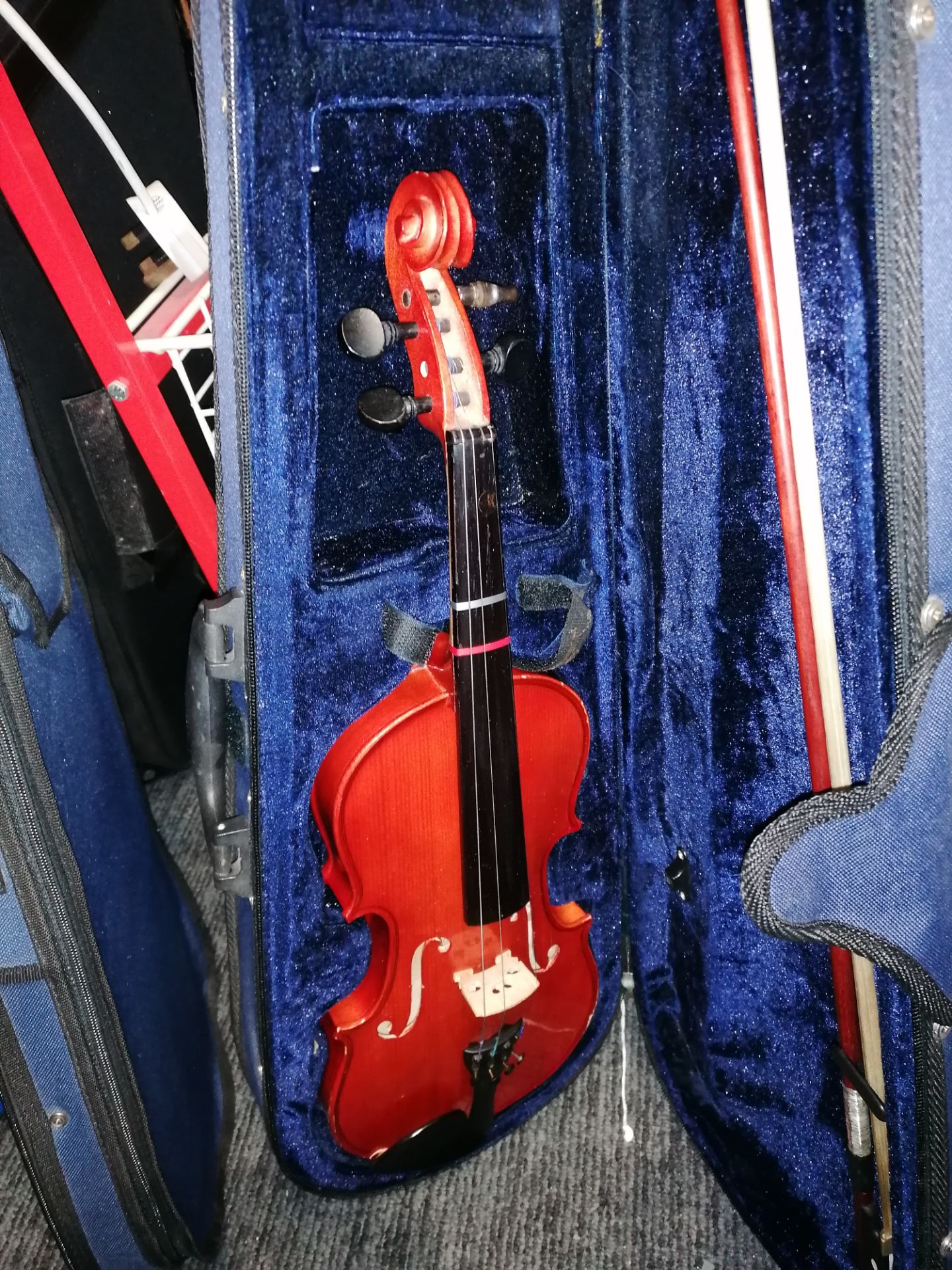 Various Used Violins With Cases (6) - Image 9 of 11