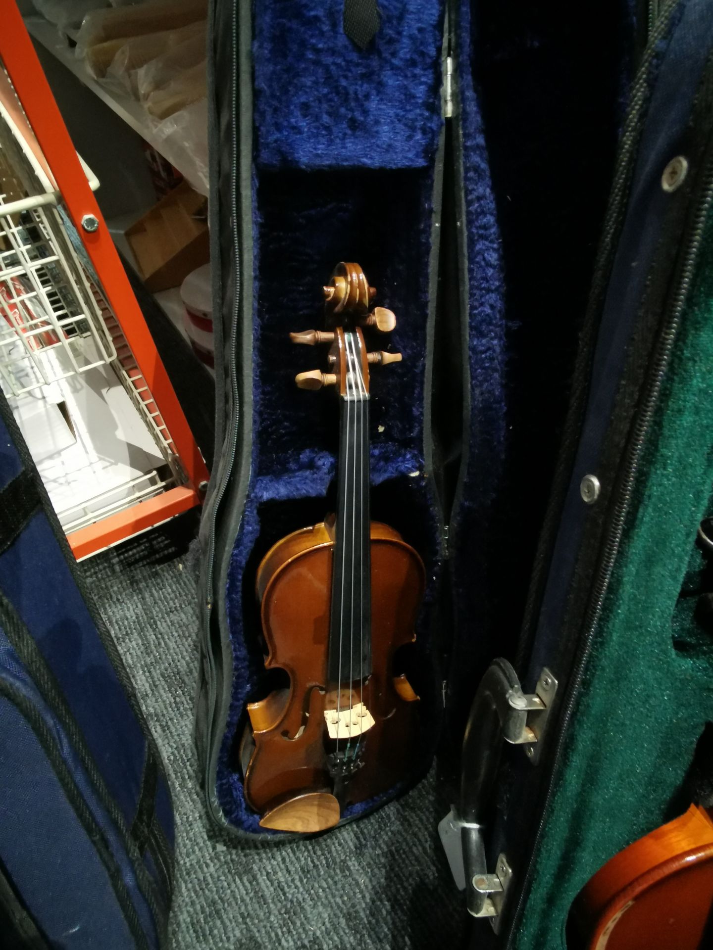 Various Used Violins With Cases (Approxmatley 10) - Image 6 of 15