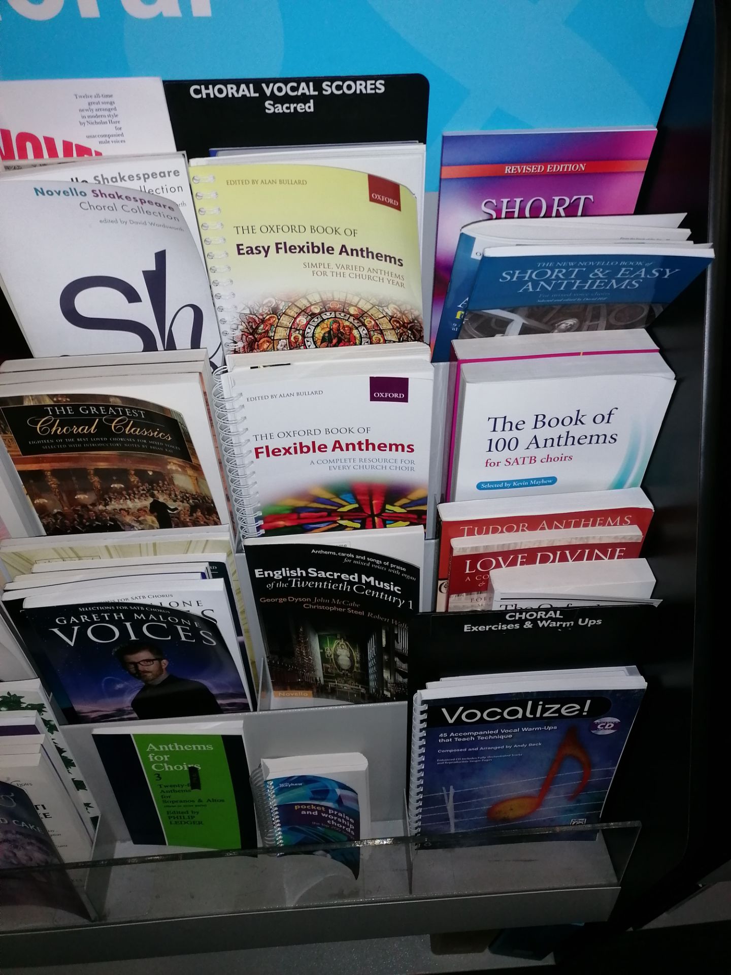 Various Choral Books & Browser with A Mixture of Music Books & White Stand - Image 4 of 6