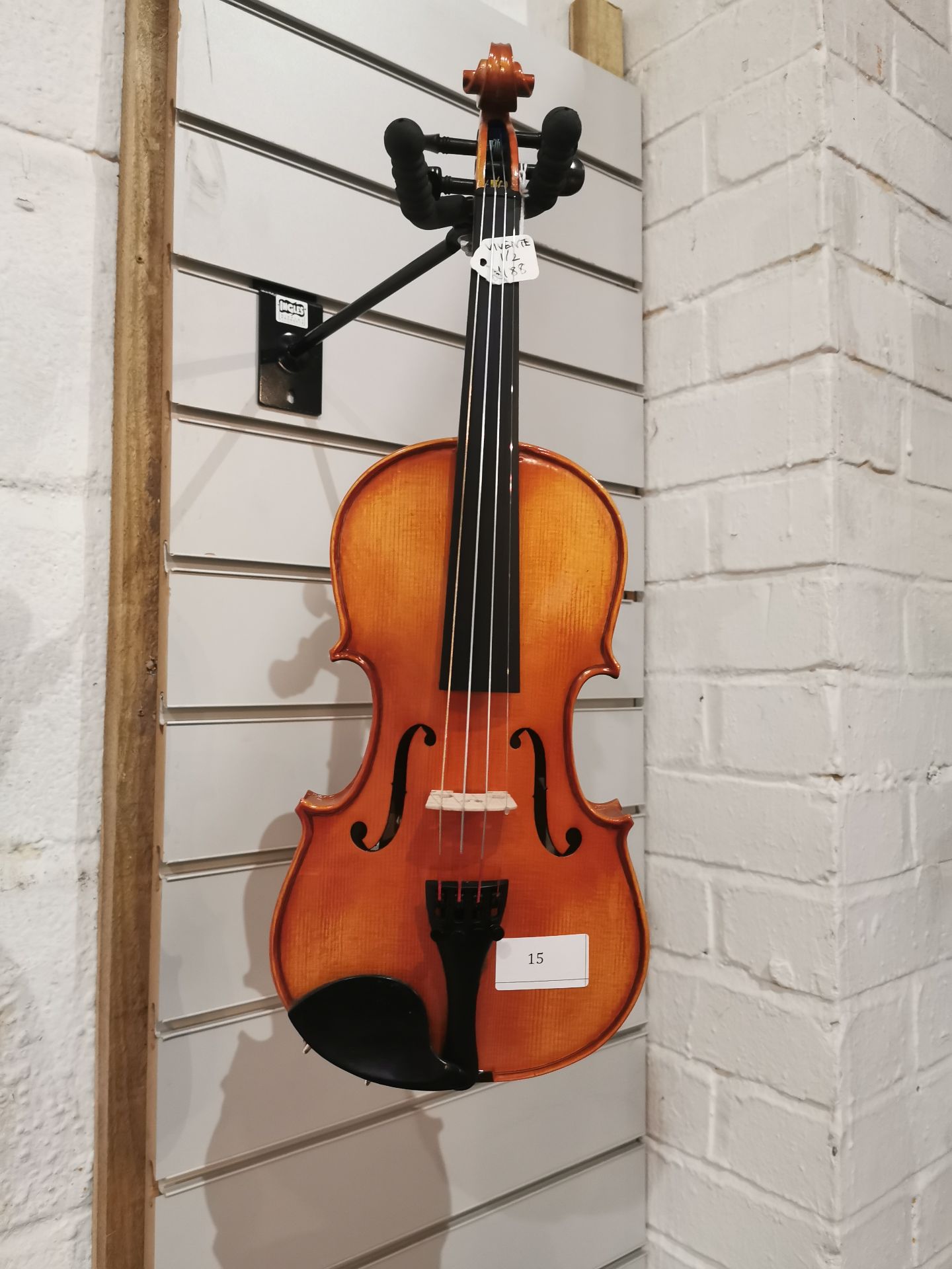 1/2 Violin Outfit with Hidersine Case & Bow