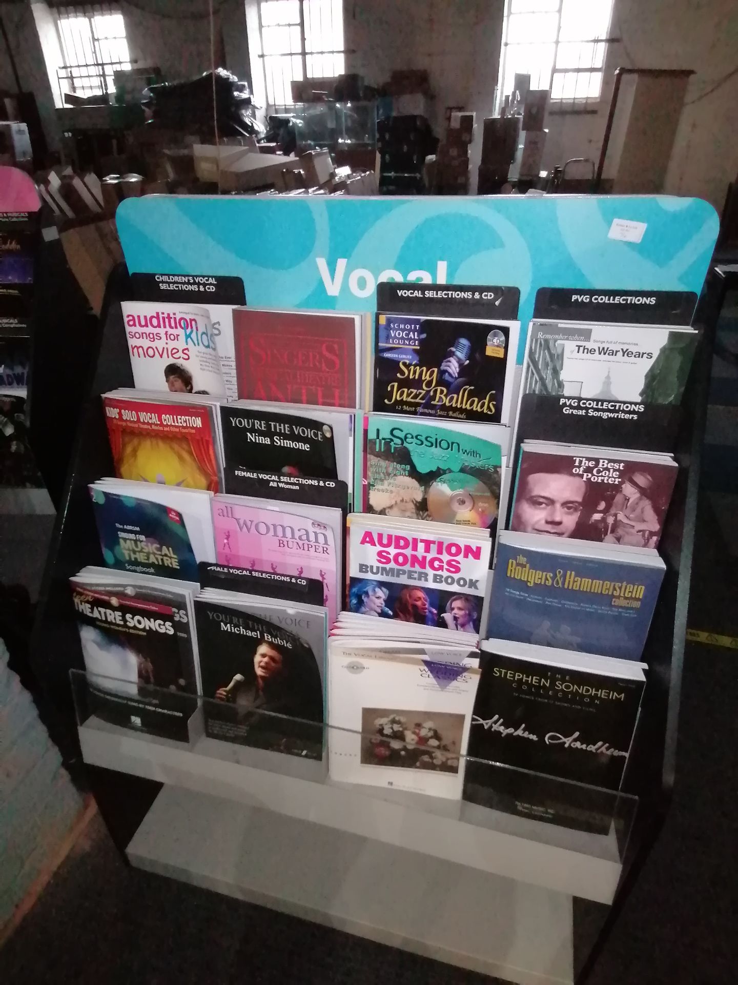Various Vocal Books & Browser