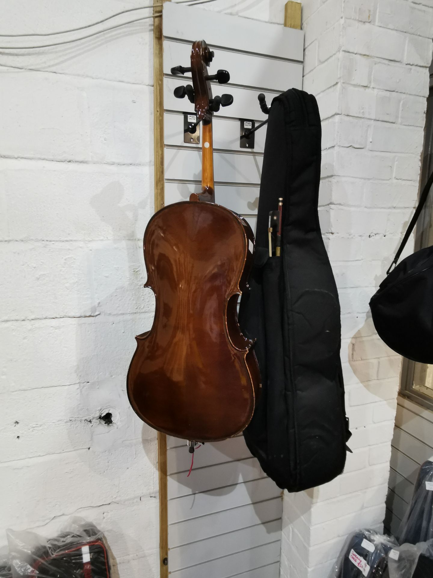 1/4 Cello With Case - Image 6 of 6