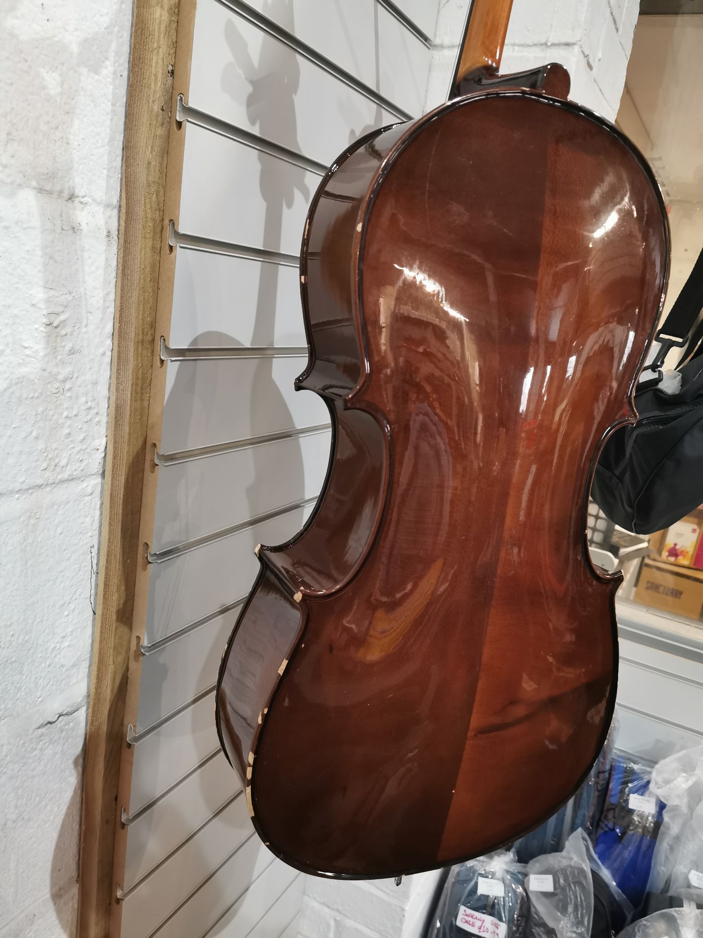 1/4 Cello Outfit With Case & Bow - Image 8 of 9