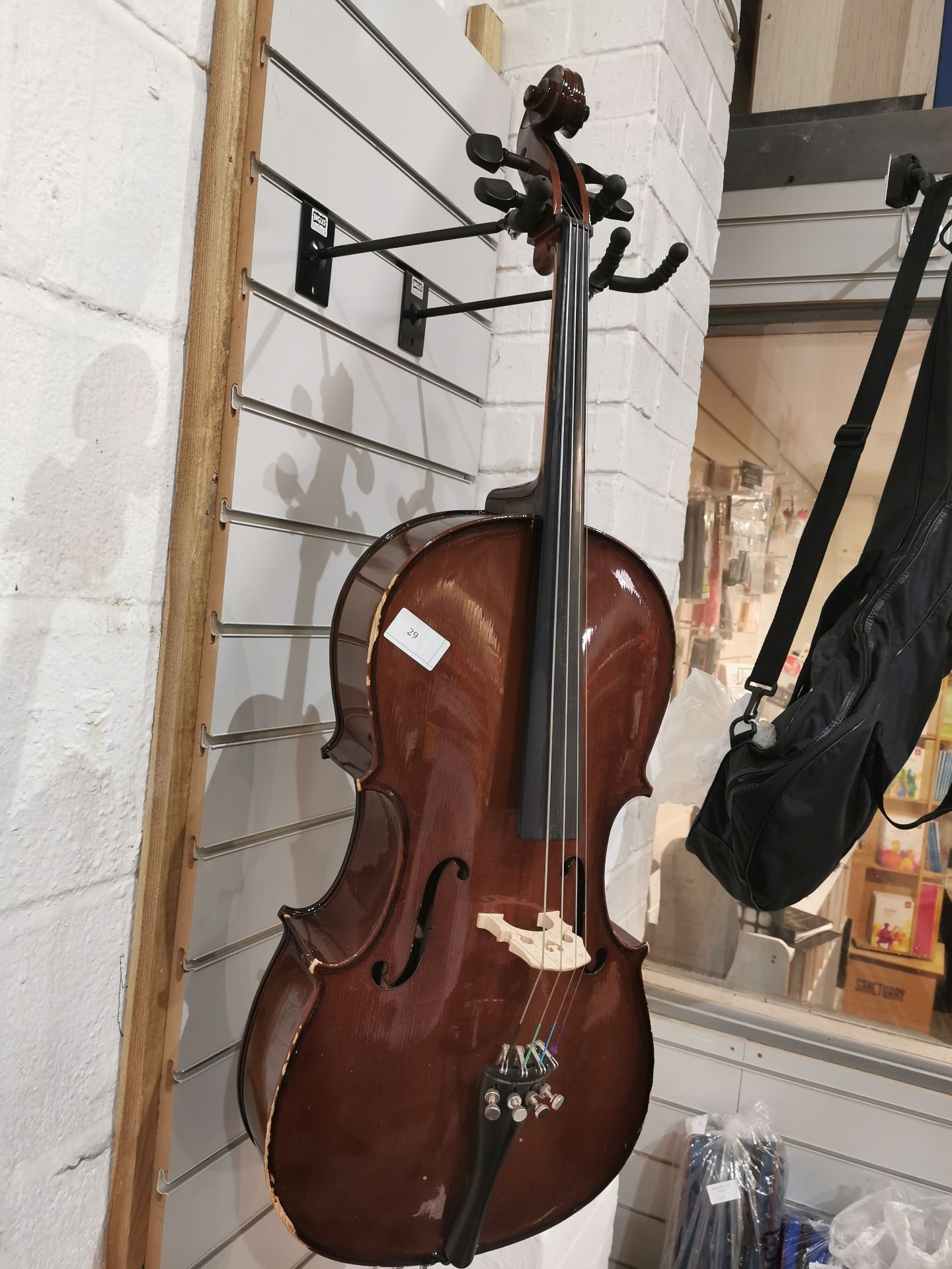 1/4 Cello Outfit With Case & Bow - Image 2 of 9