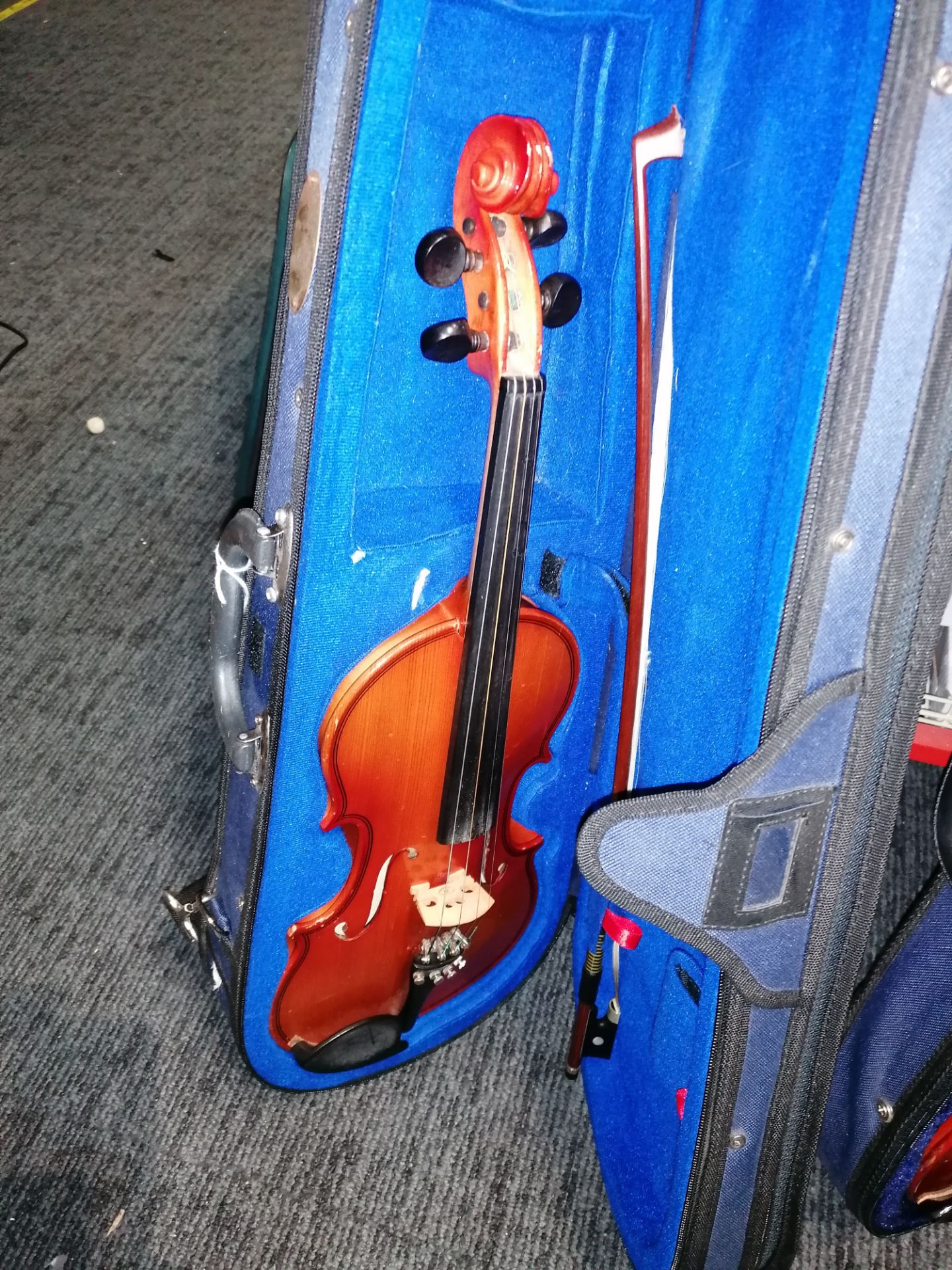 Various Used Violins With Cases (6) - Image 10 of 11