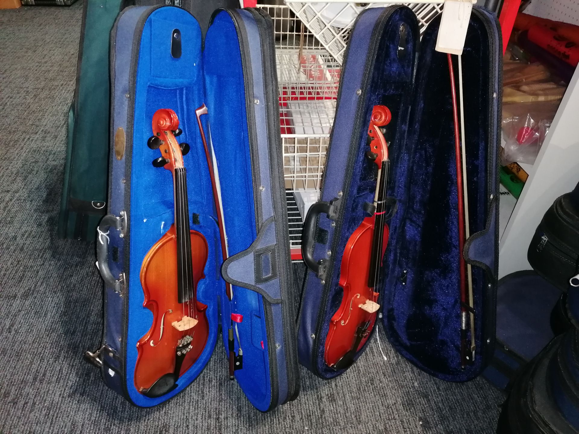 Various Used Violins With Cases (6) - Image 8 of 11