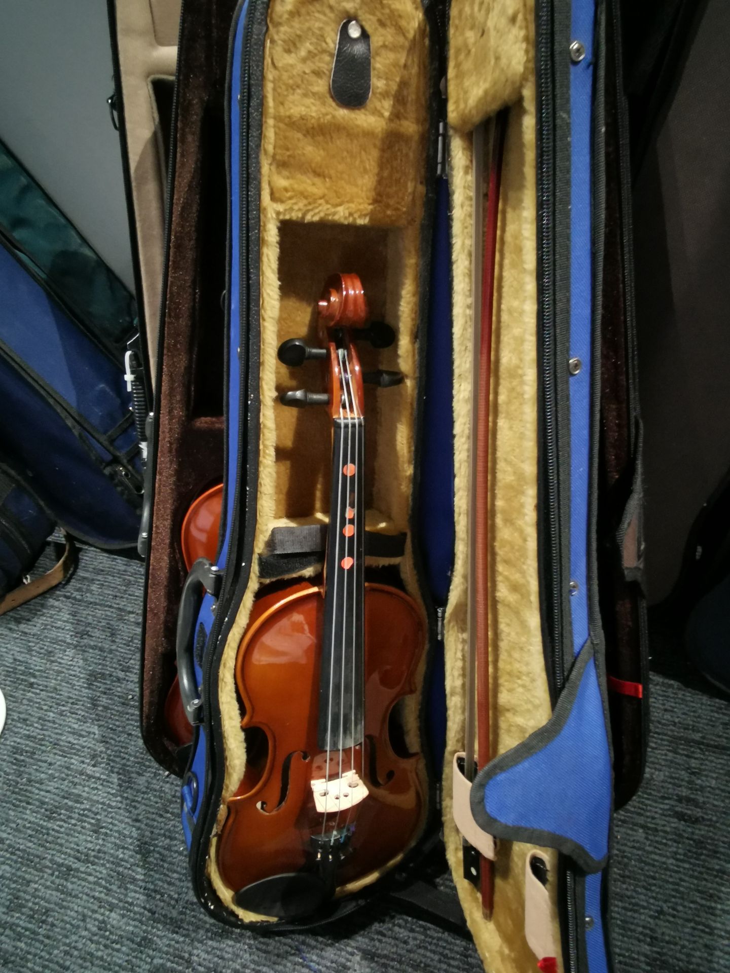 Various Used Violins With Cases (Approxmatley 10) - Image 6 of 16