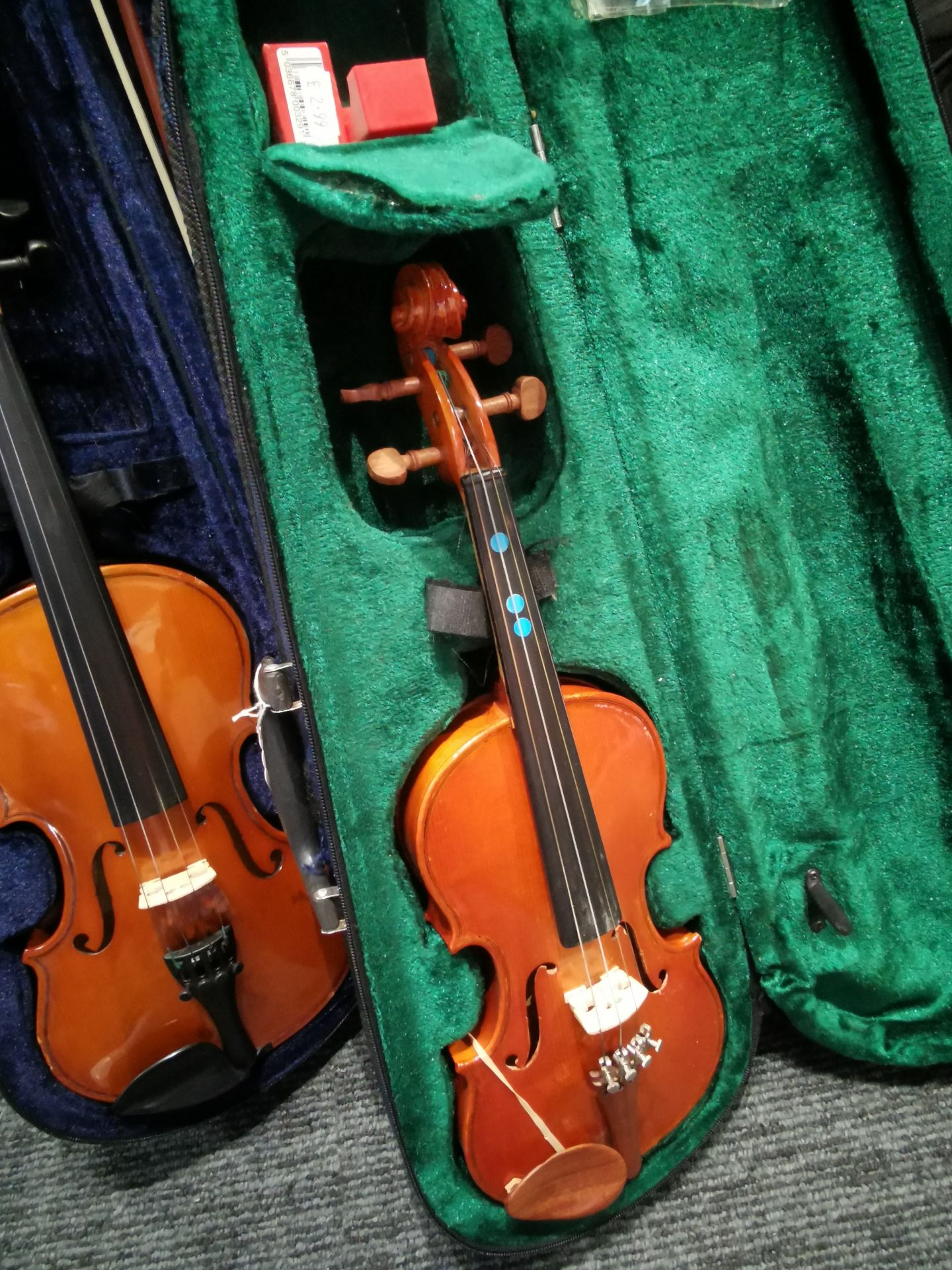 Various Used Violins With Cases (Approxmatley 10) - Image 7 of 15